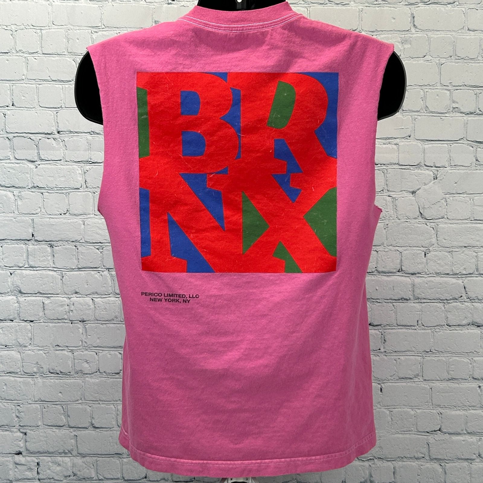Other DRTY BRNX Dirty Bronx T Shirt New York Sleeveless Tee Pink M Size US M / EU 48-50 / 2 - 3 Thumbnail