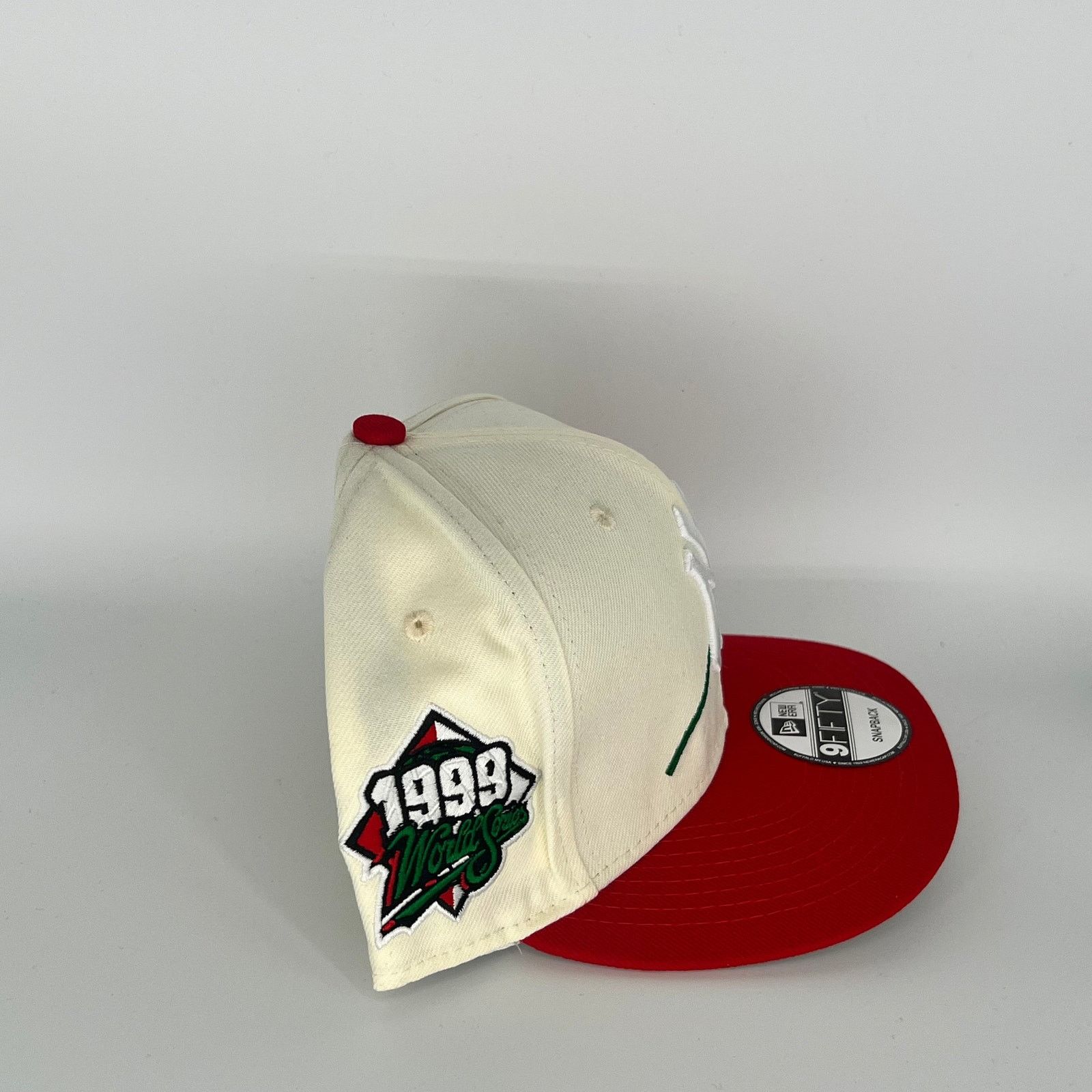 New Era White Red New York Yankees 1999 World Series New Era MLB Size ONE SIZE - 3 Thumbnail