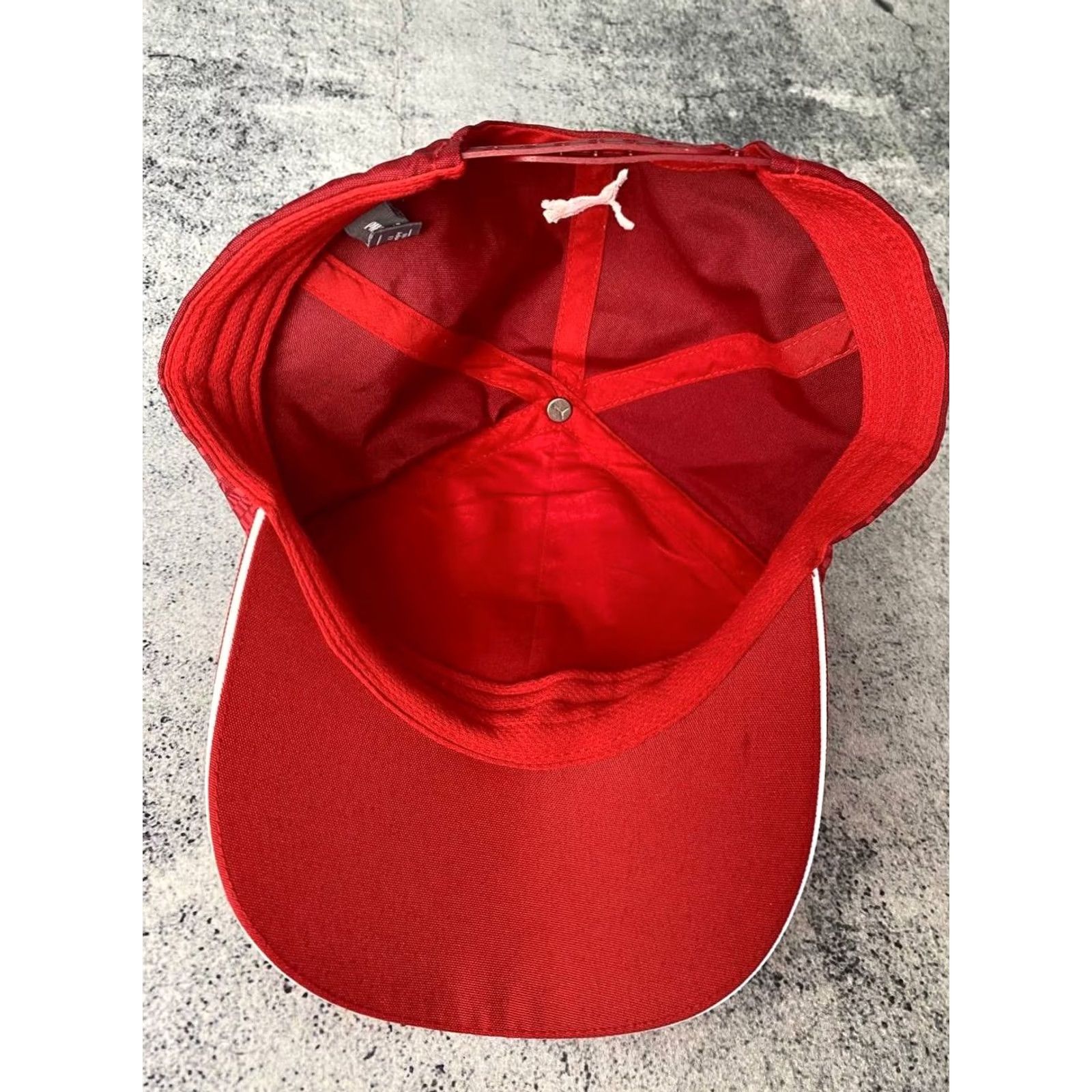 Puma Puma Mens Scuderia Ferrari F1 Red Panel Baseball Hat Sports Cap Size ONE SIZE - 6 Thumbnail