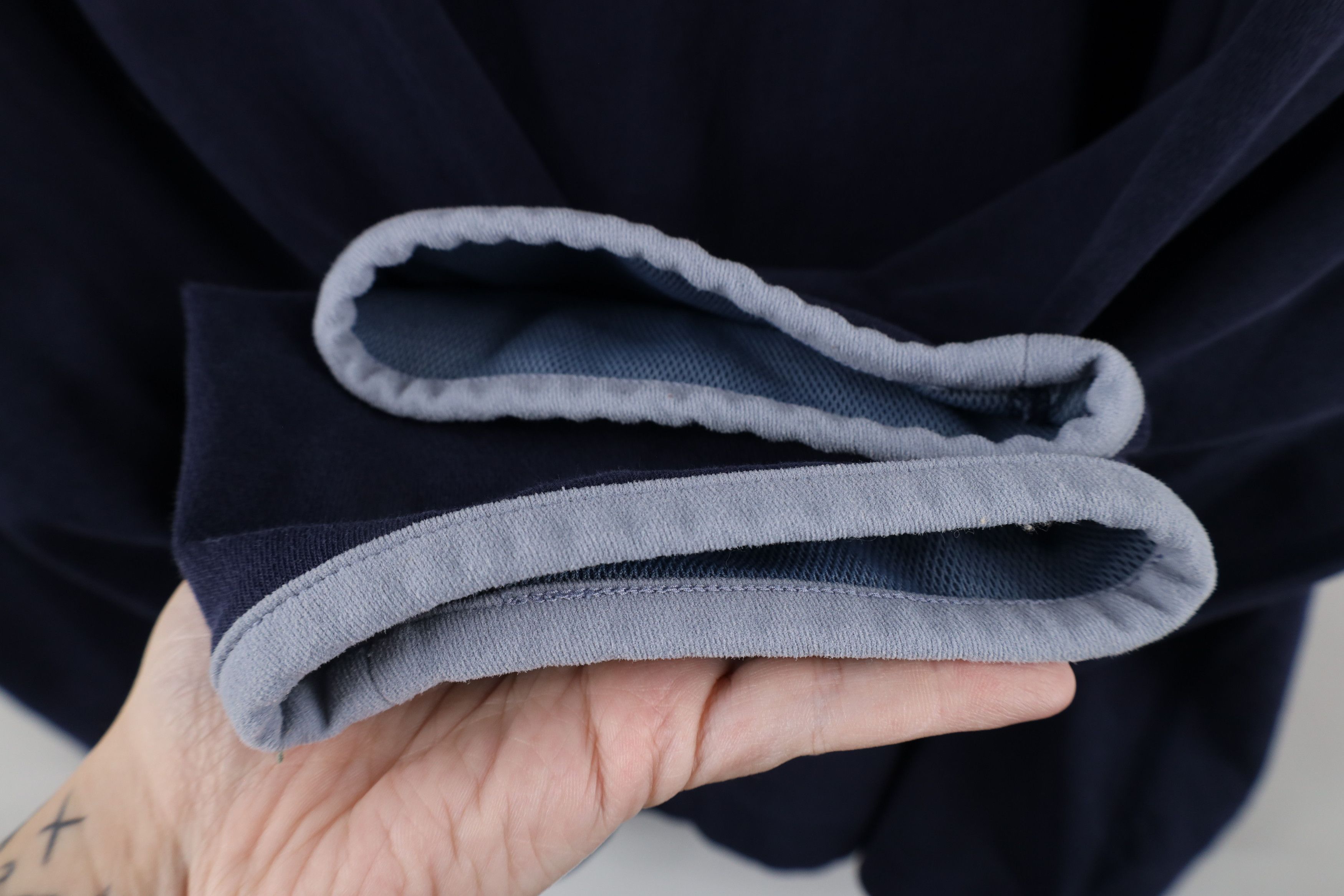 Ralph Lauren × Vintage Vintage 90s Polo Sport Ralph Lauren Half Zip Sweater Blue Size US XL / EU 56 / 4 - 6 Thumbnail