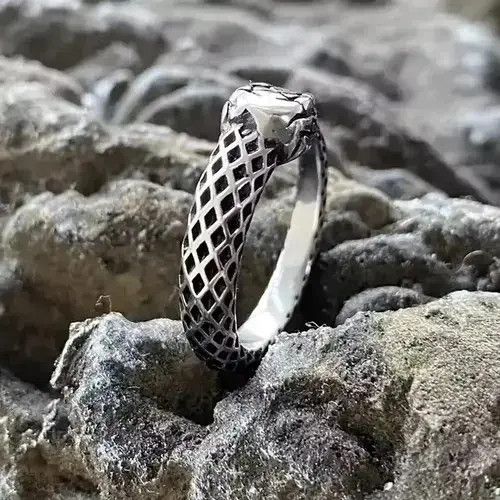 Other Snake Gothic Punk Ring Size ONE SIZE - 3 Thumbnail