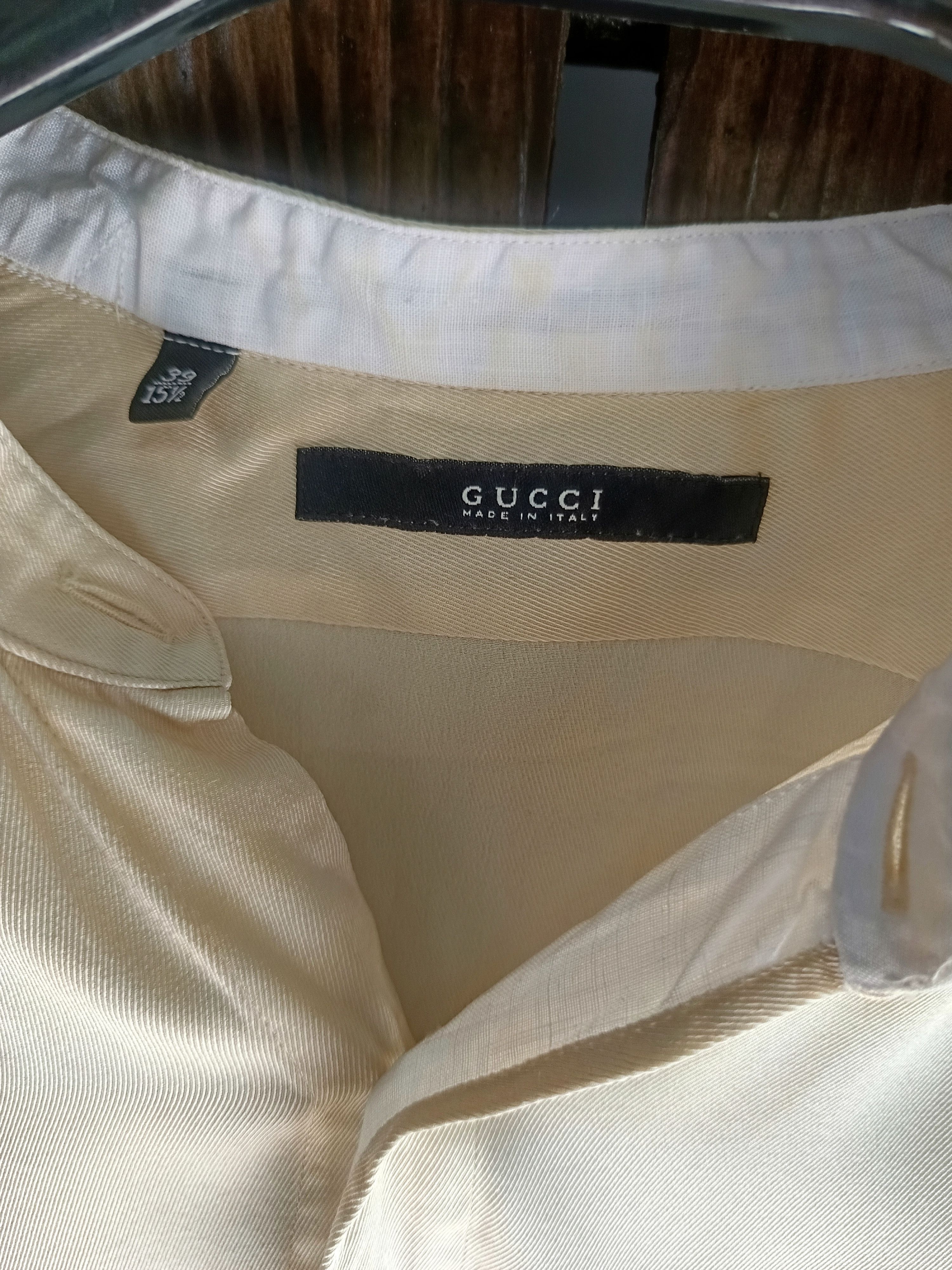 Gucci 90s tomford gucci silk setta blouse Size L / US 10 / IT 46 - 5 Thumbnail