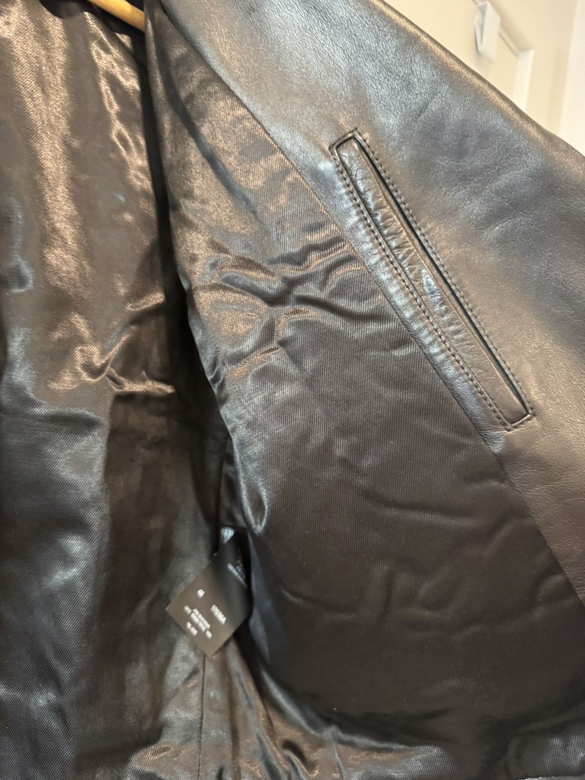 Saint Laurent Paris Saint Laurent L01 Leather Moto Jacket Size US M / EU 48-50 / 2 - 7 Thumbnail