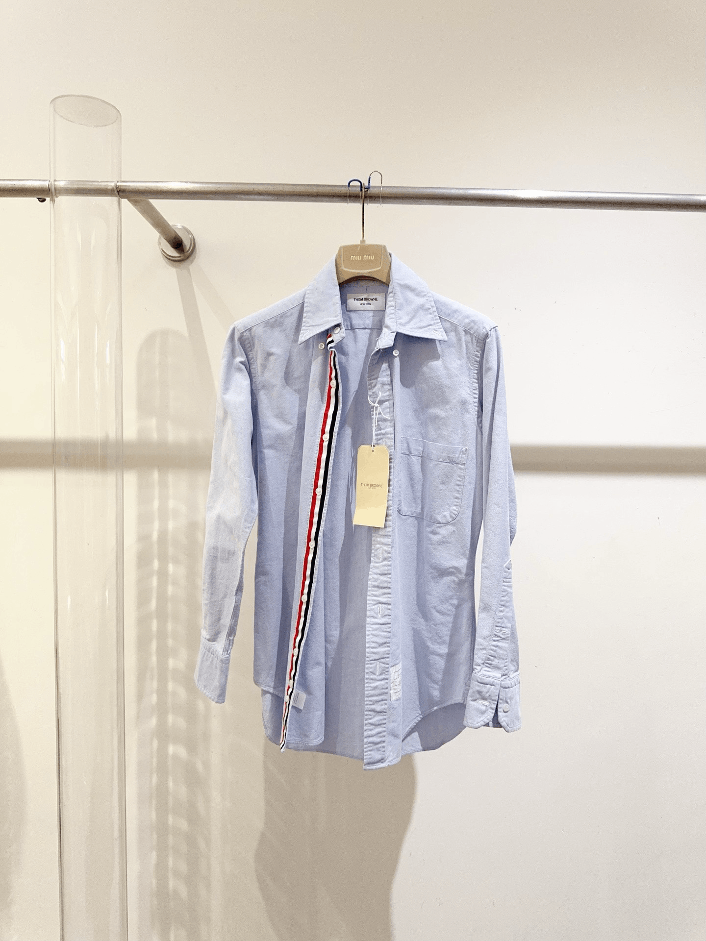 Thom Browne Thom Browne Blue Shirt Size 0 Size US XS / EU 42 / 0 - 1 Thumbnail