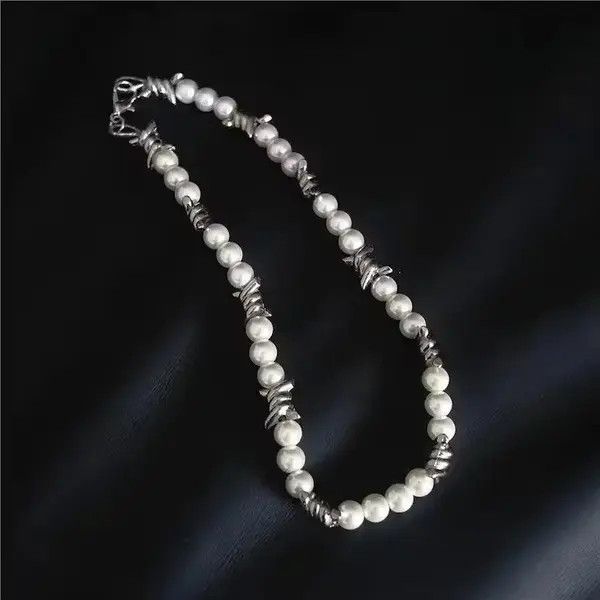 Jewelry Elegant White Imitation Pearl Necklace Size ONE SIZE - 2 Thumbnail