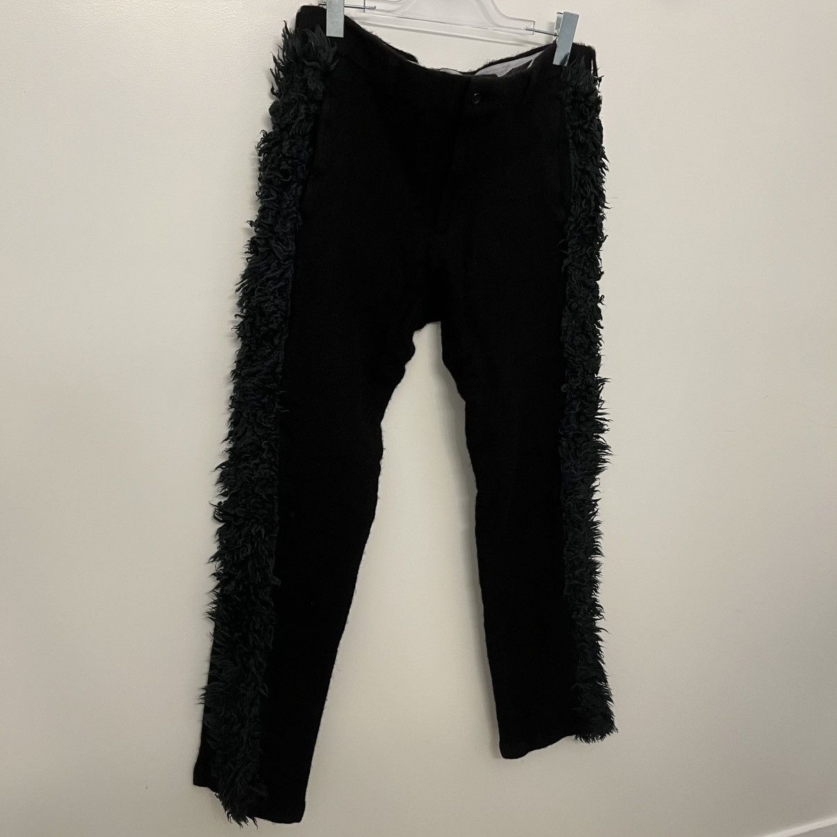 Comme des Garcons Homme Plus AW23 COMME Des Garçons Homme Plus Fur/Wool Pants Size US 34 / EU 50 - 3 Thumbnail