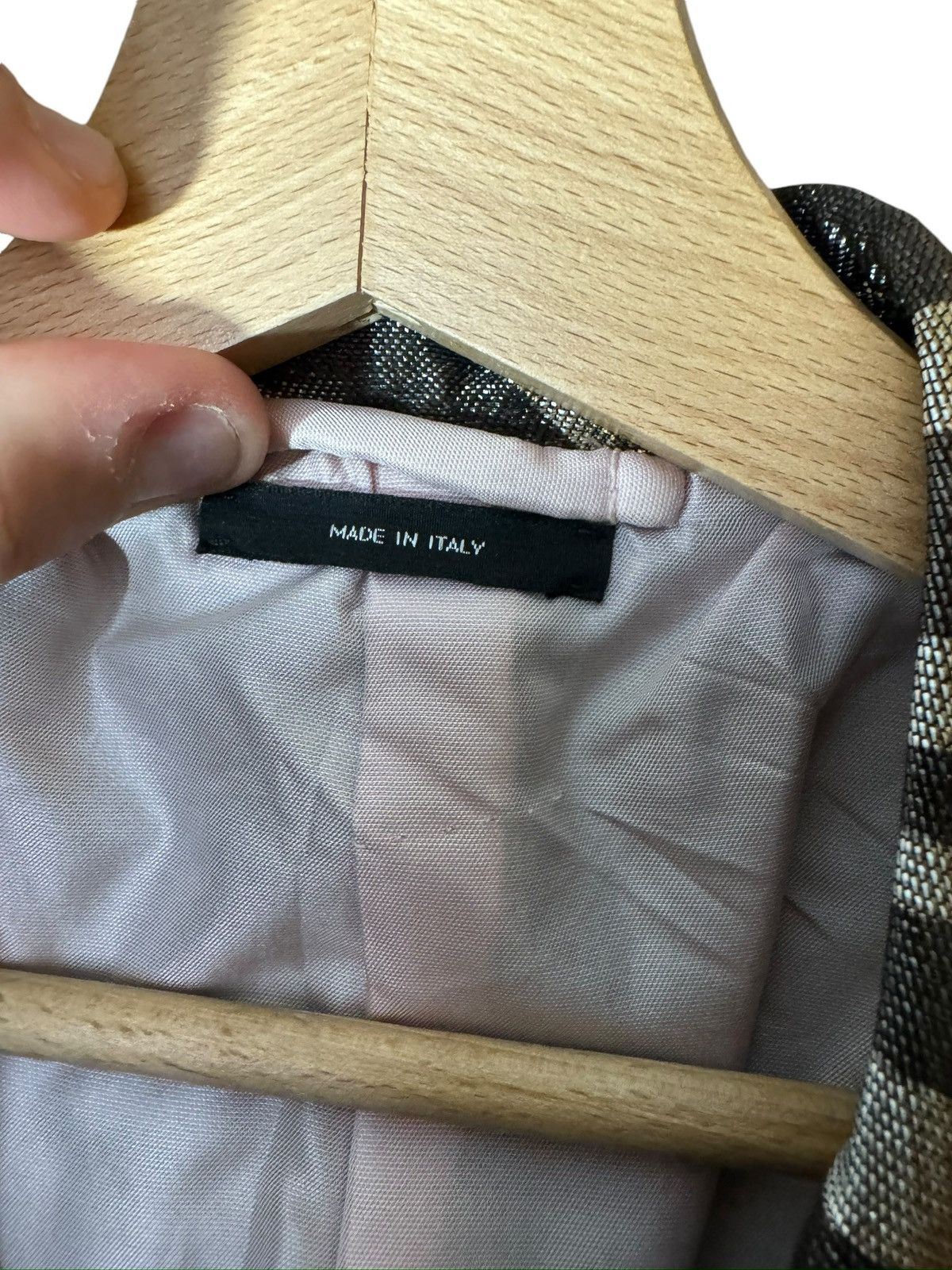 Tom Ford Tom Ford Atticus Zebra Blazer Gold & Black – Made in Italy Size 46R - 7 Thumbnail