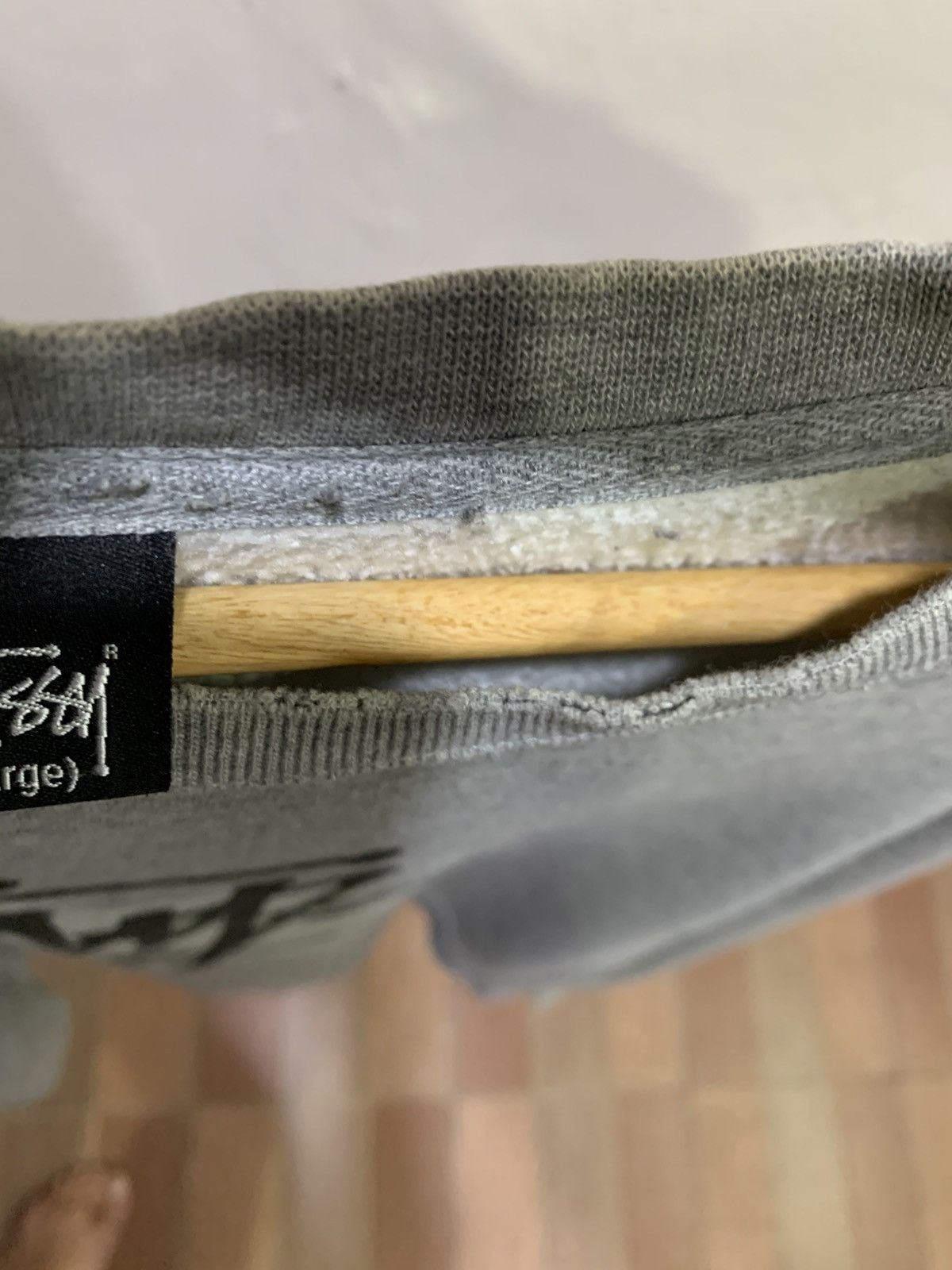 Vintage stussy big logo crewneck