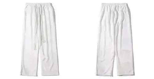 Japanese Brand 22SS Tokyo Union White Casual Straight Leg Pants Size US 33 - 2 Thumbnail