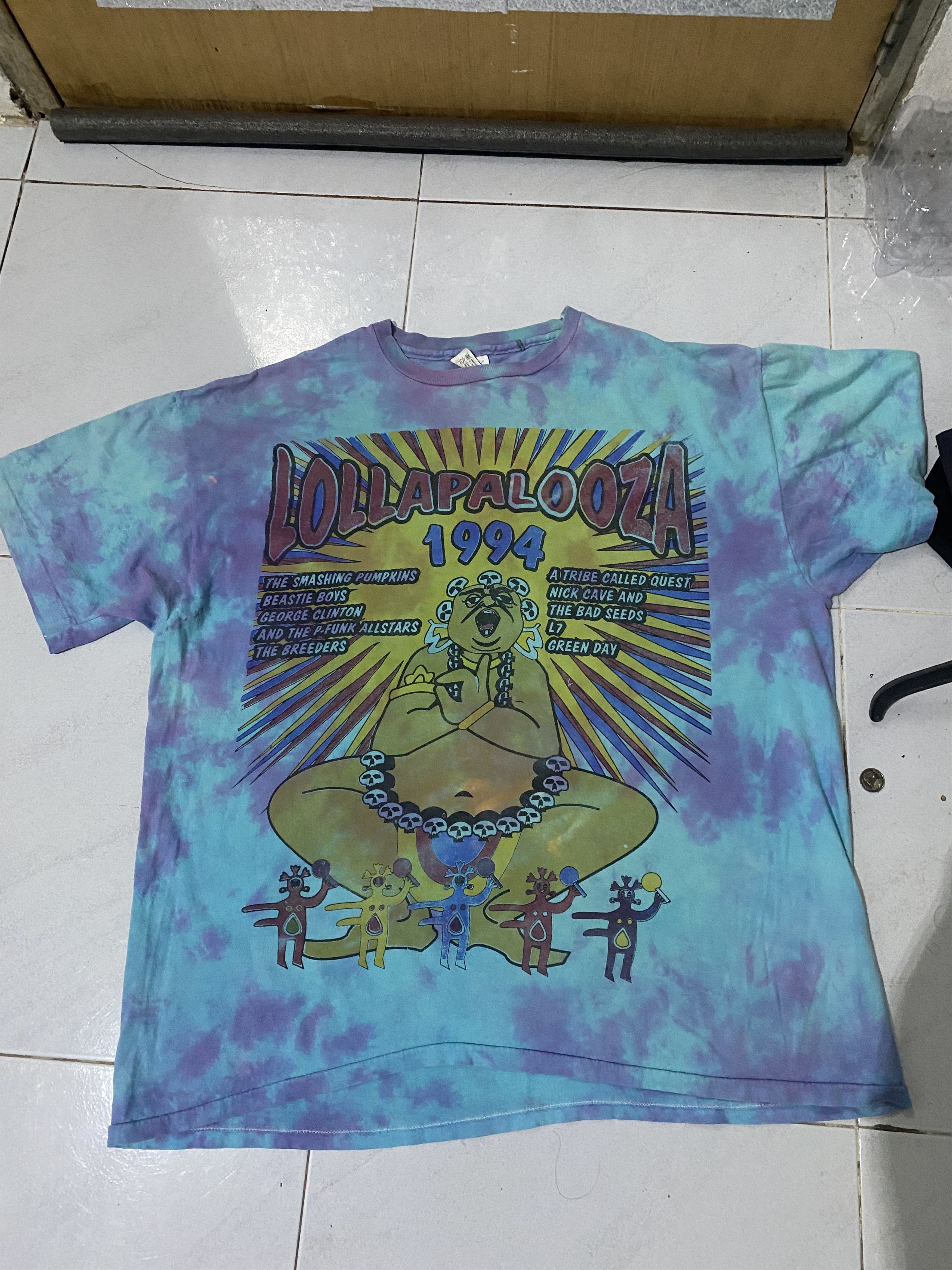 Band Tees Vintage 90s Lollapalooza RIP Kurt cobain Nirvana Shirt Size US XL / EU 56 / 4 - 5 Thumbnail