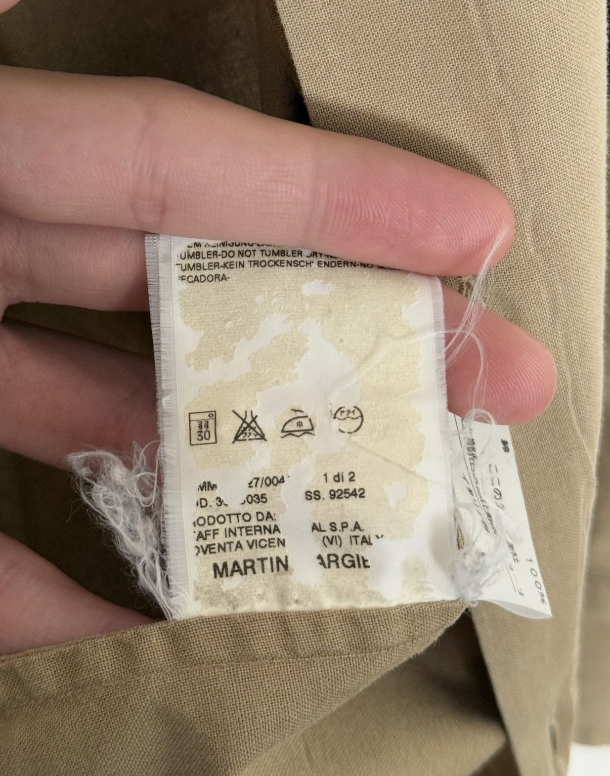 Maison Margiela SS04 ⑩ Button Down Shirt Size US M / EU 48-50 / 2 - 5 Thumbnail