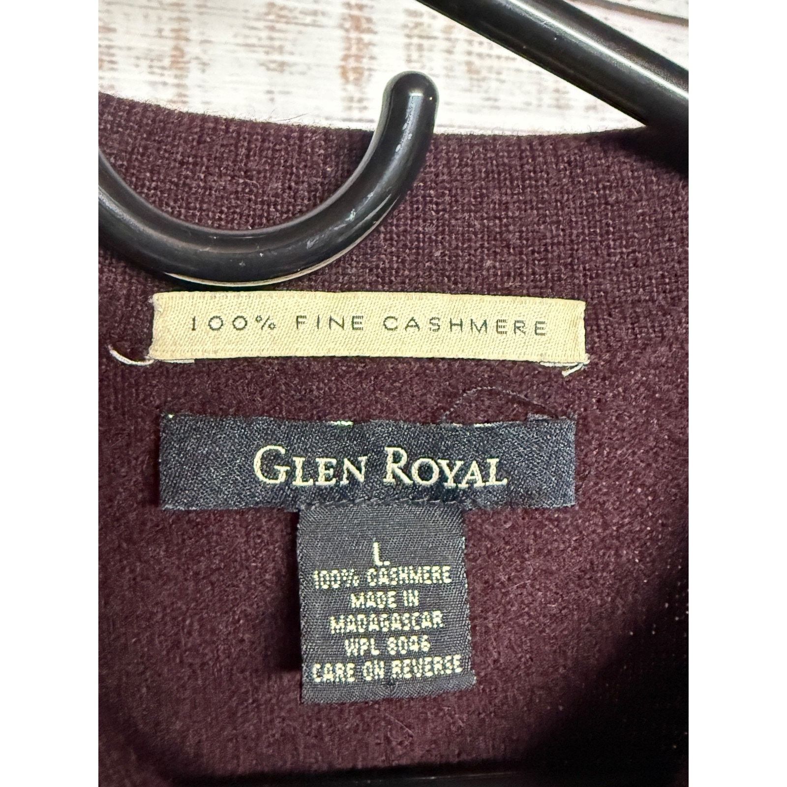 Other Glen Royal Sweater L Cashmere Pullover Collared Soft Knit Size US L / EU 52-54 / 3 - 2 Thumbnail