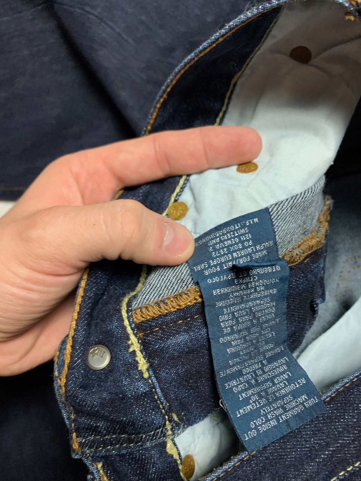 Vintage Polo Ralph Lauren woman’s denim jeans embroidered size 28 Size 28" / US 6 / IT 42 - 8 Thumbnail