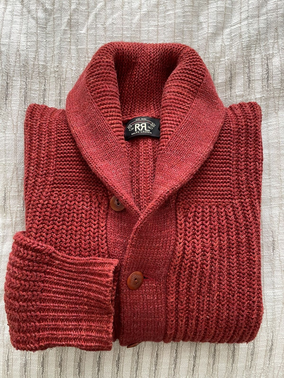 RRL Ralph Lauren RRL wool shawl Cardigan | Grailed