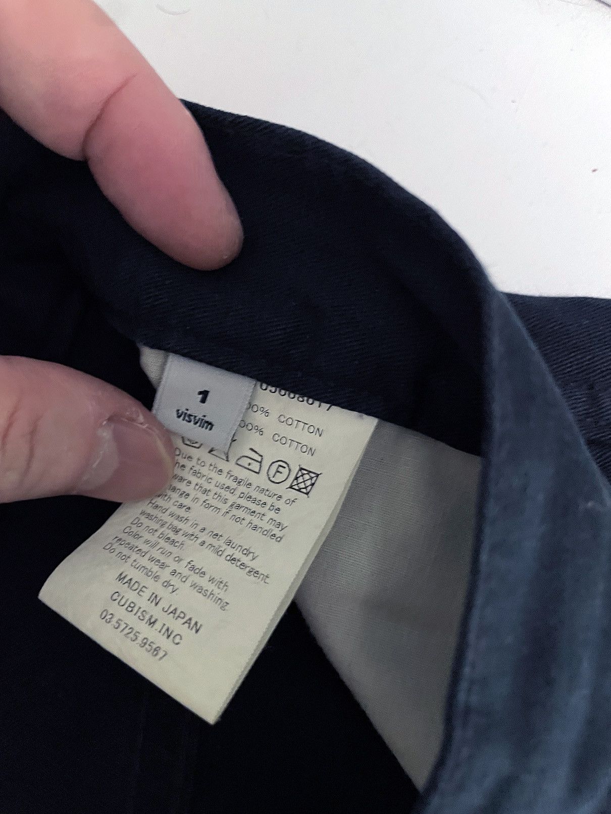 Visvim Visvim 12SS FLUXUS 03 CHINO Pants Sz. 1 Navy 01121050008017 Size US 32 / EU 48 - 11 Thumbnail