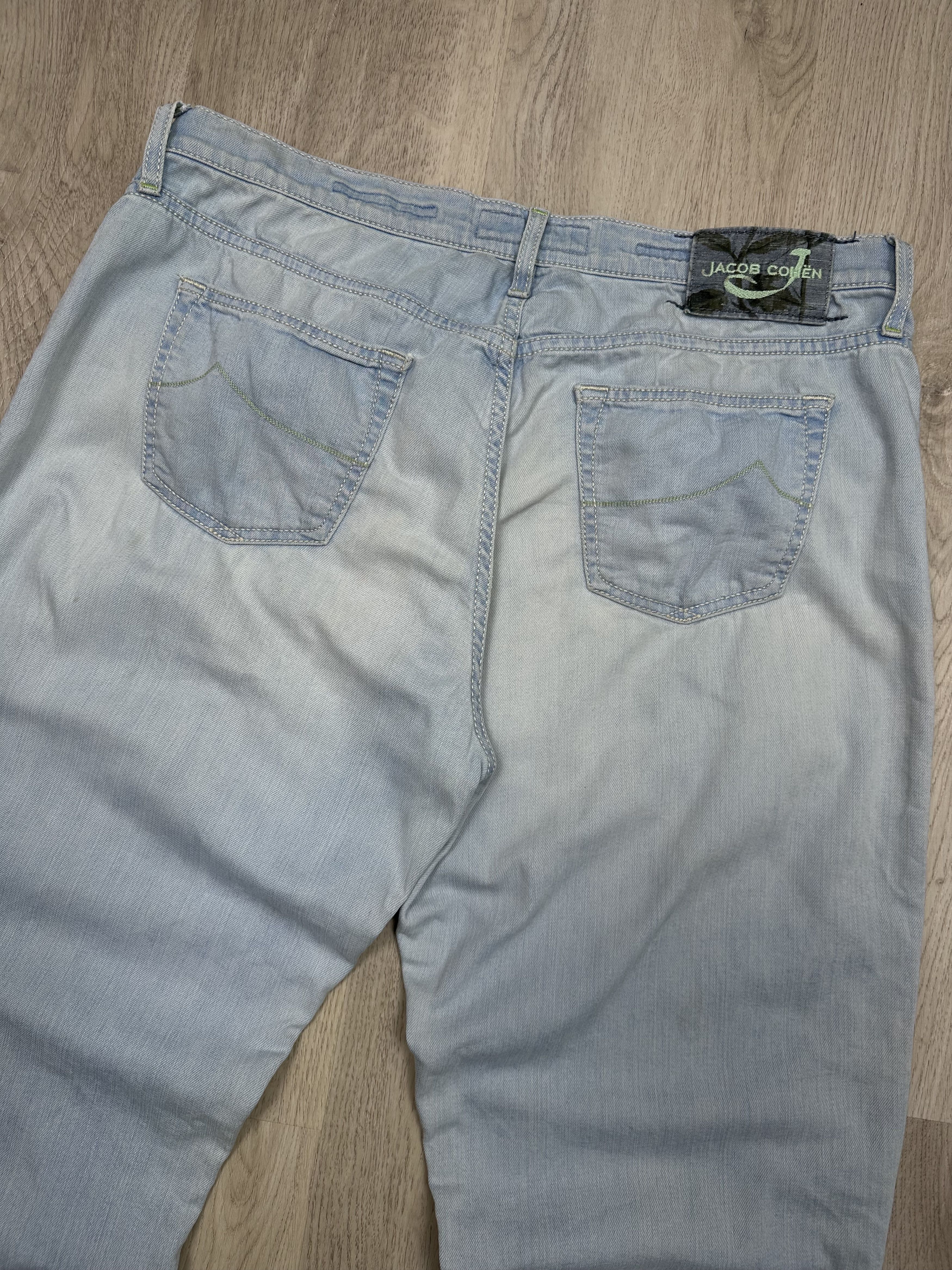 Jacob Cohen × Vintage Jacob Cohen Vintage Womens Denim Pants Jeans Size 34" / US 12 / IT 48 - 8 Thumbnail