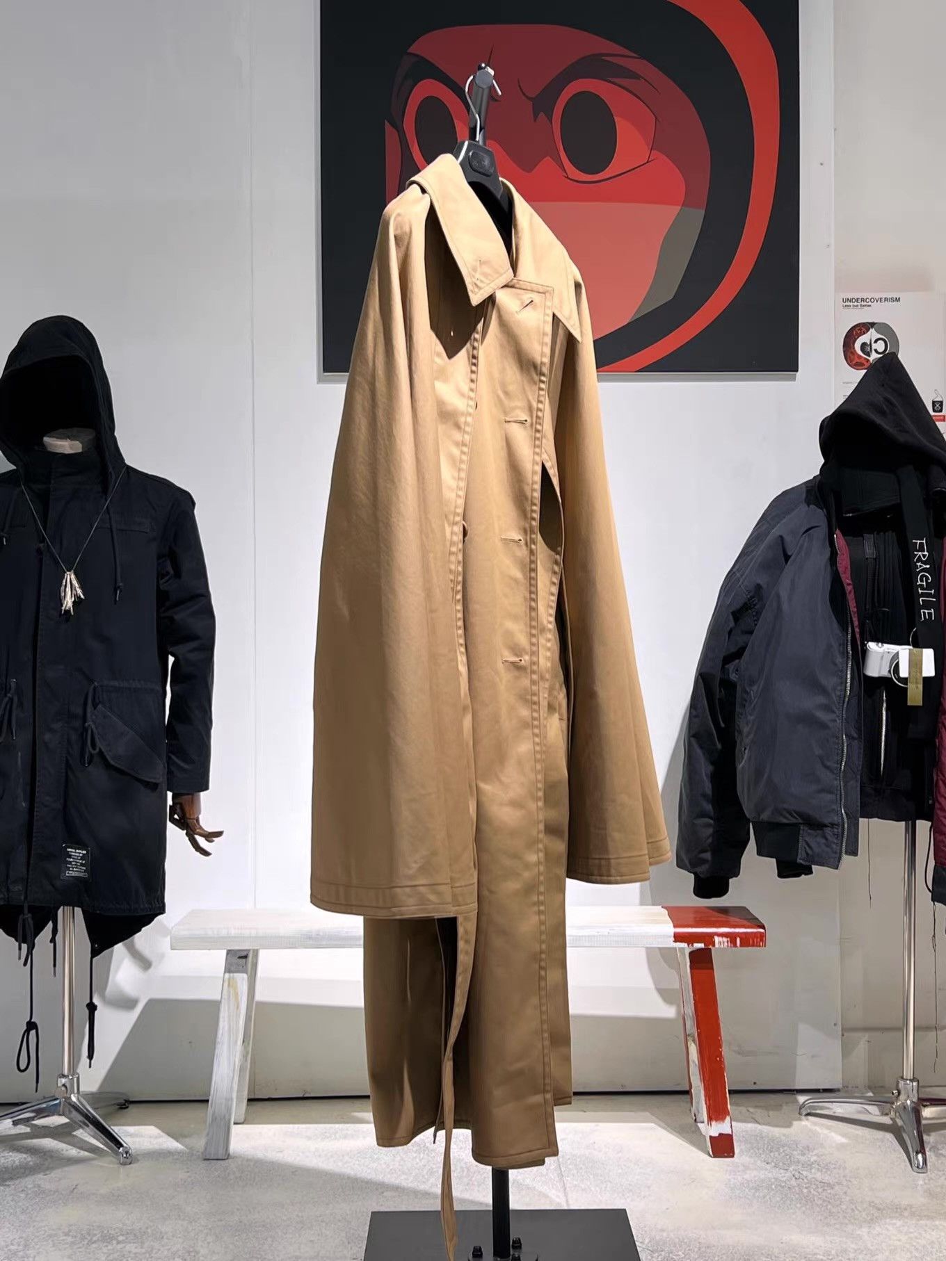 Lemaire Lemaire 19AW Runway Trench Cape Q13 Size US M / EU 48-50 / 2 - 6 Thumbnail