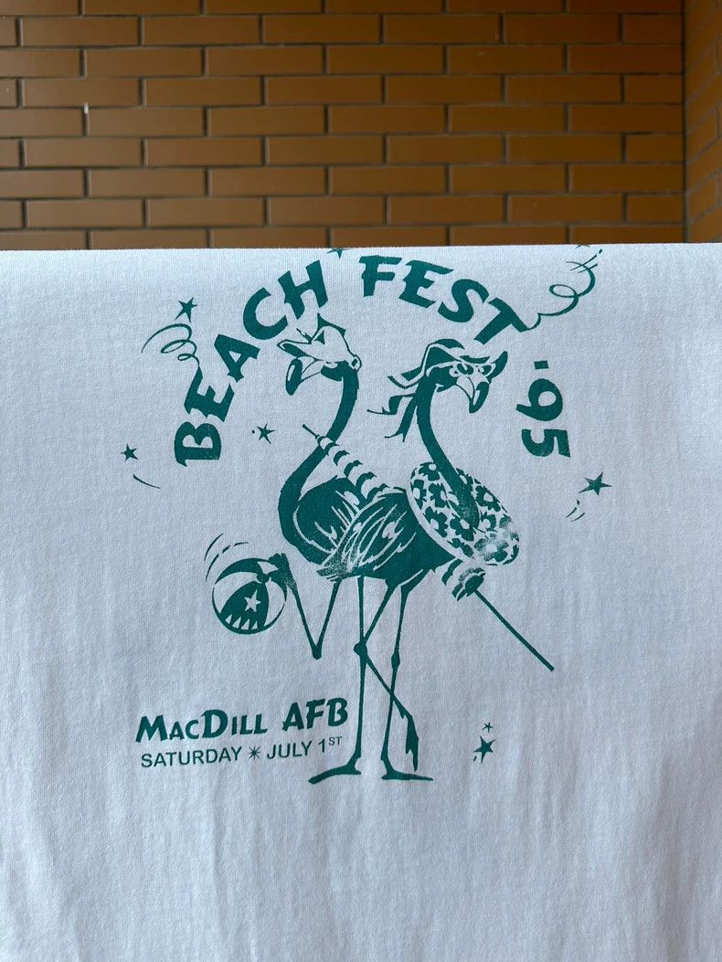 Vintage Vintage Tee 1995 Beach Fest 2505-Nextarrow Size US XL / EU 56 / 4 - 5 Thumbnail