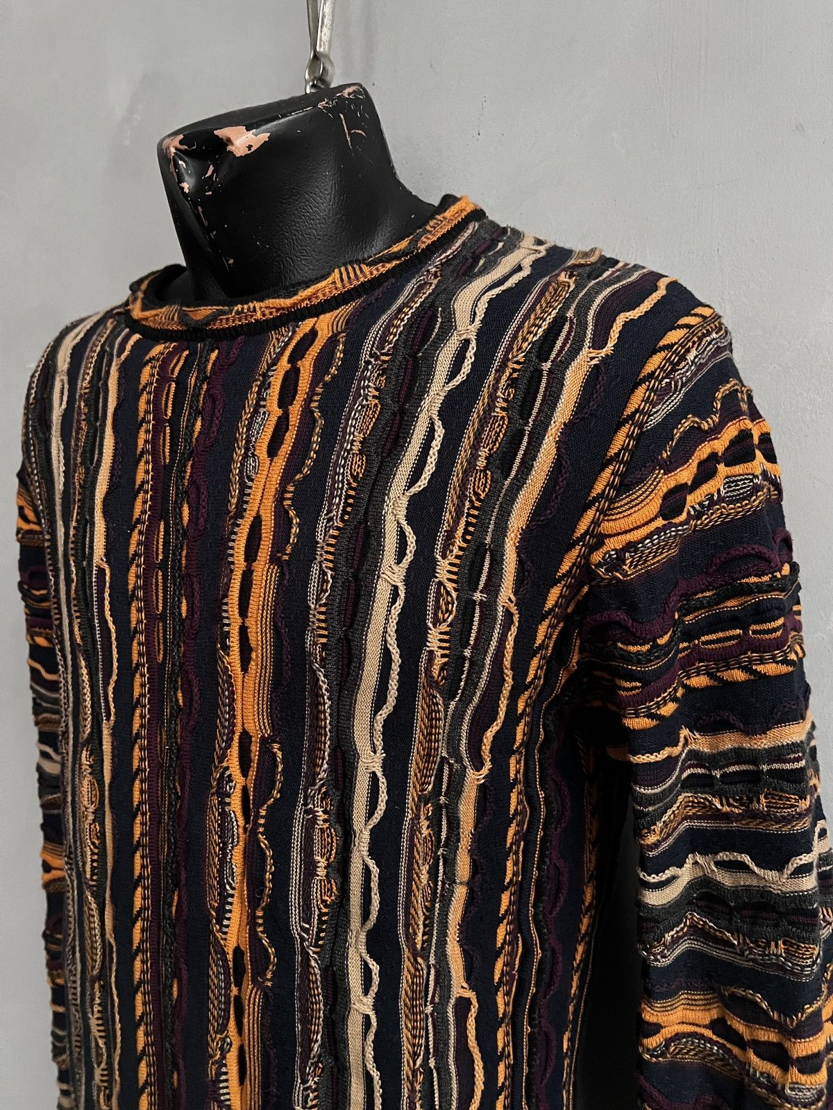 Coogi Vintage 90’s Carlo Colucci Style Sweater Coogi Knit Size US M / EU 48-50 / 2 - 3 Thumbnail
