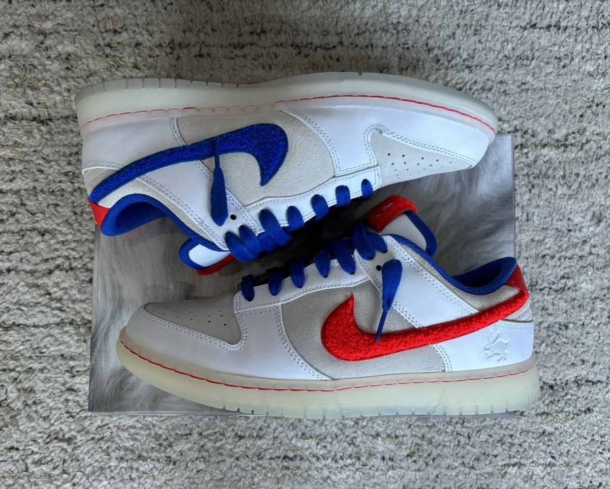 Nike Nike Dunk Low Retro ‘Year of the Rabbit White Rabbit’ (2023) Size US 10.5 / EU 43-44 - 1 Thumbnail