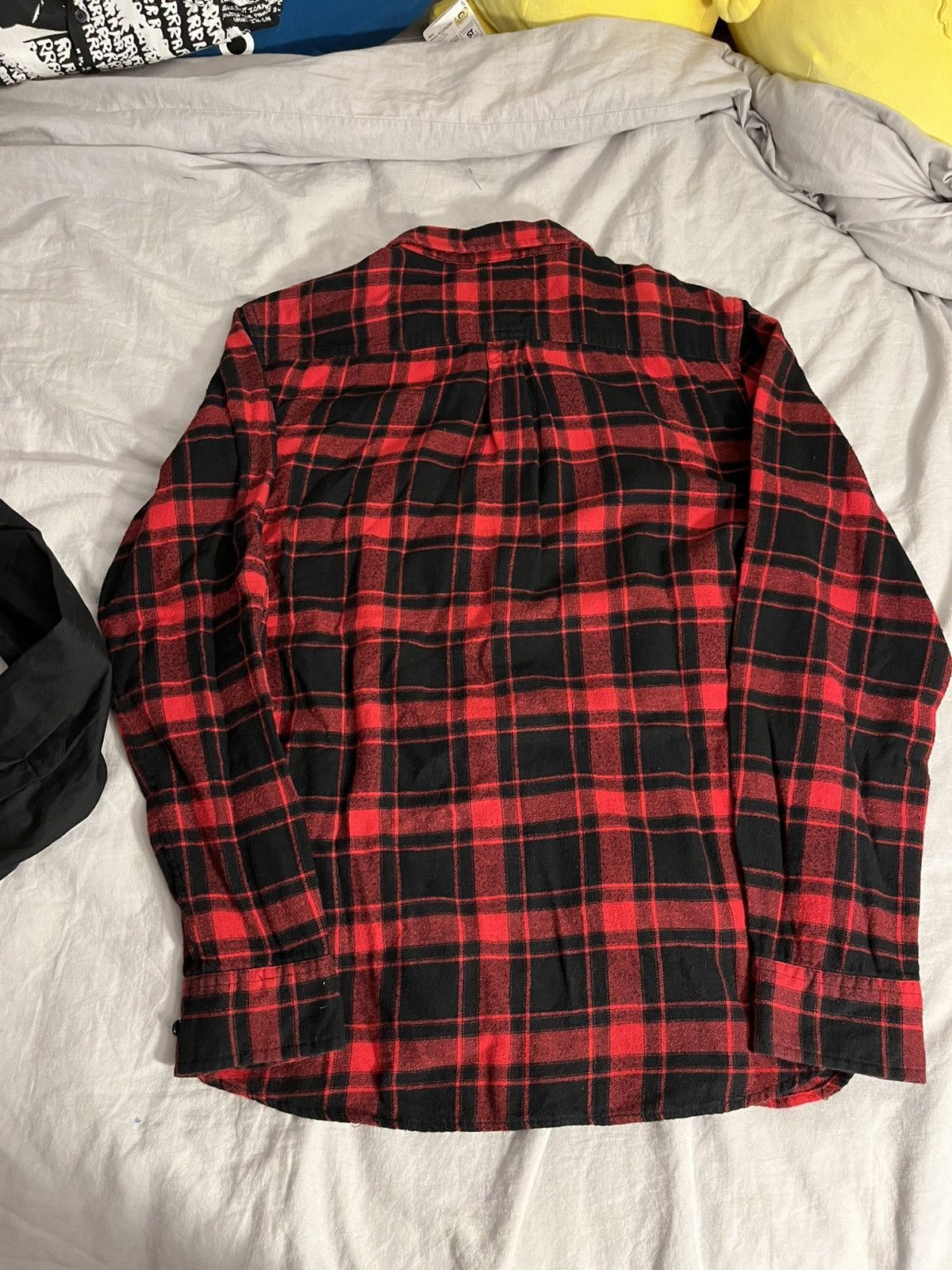 Vintage Red flannel button up Size US L / EU 52-54 / 3 - 4 Thumbnail