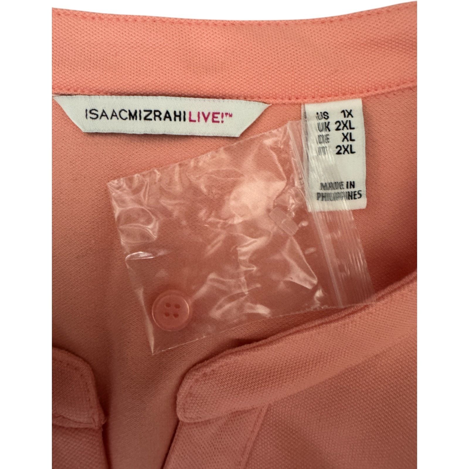 Isaac Mizrahi Isaac Mizrahi Live Paradise Peach Sleeveless Dress 1X Size XL / US 12-14 / IT 48-50 - 16 Thumbnail