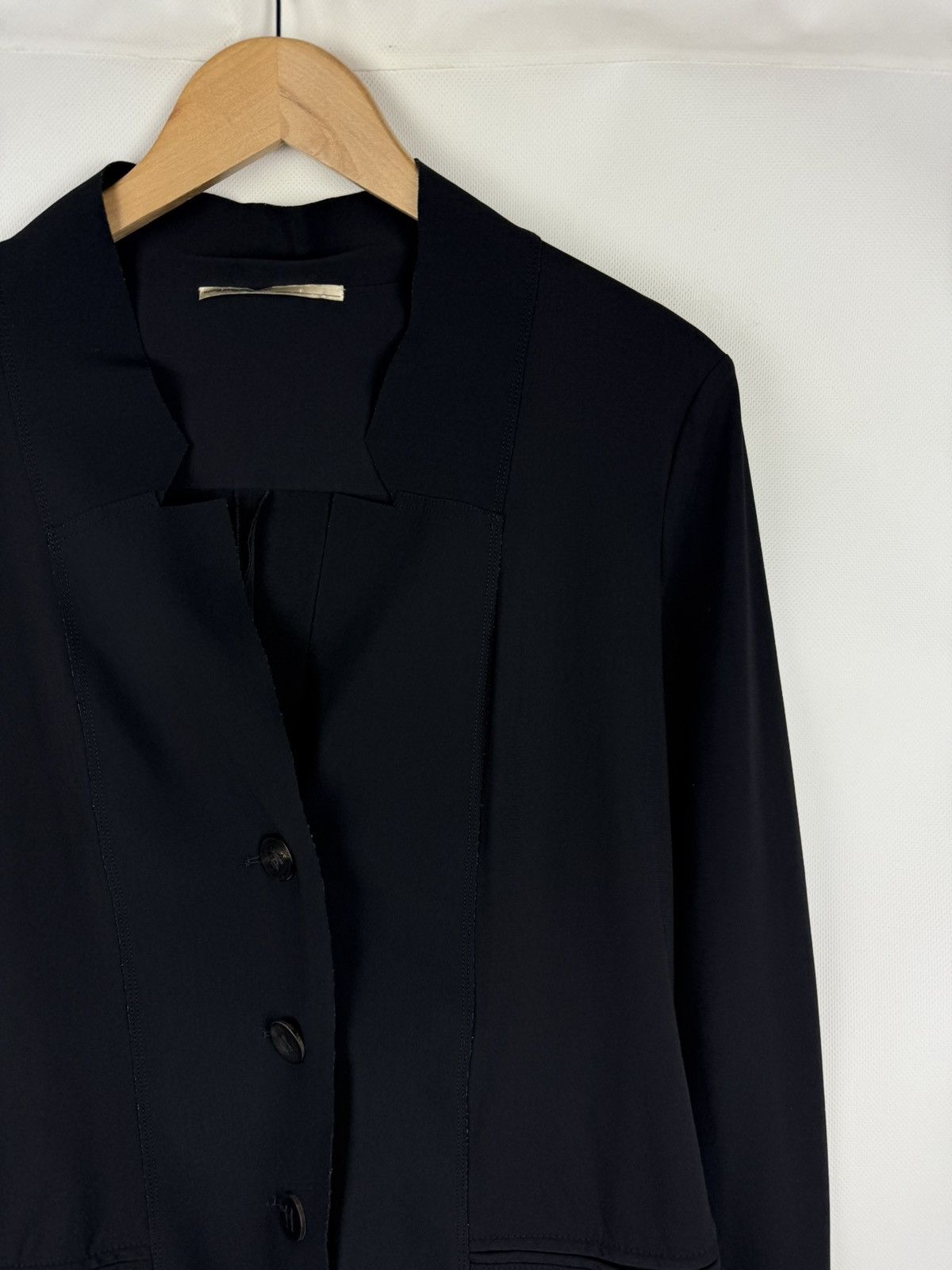 Marithe + Francois Girbaud Girbaud Cravatatakiller Avant-garde Nylon Blazer Jacket Size XL / US 12-14 / IT 48-50 - 5 Thumbnail