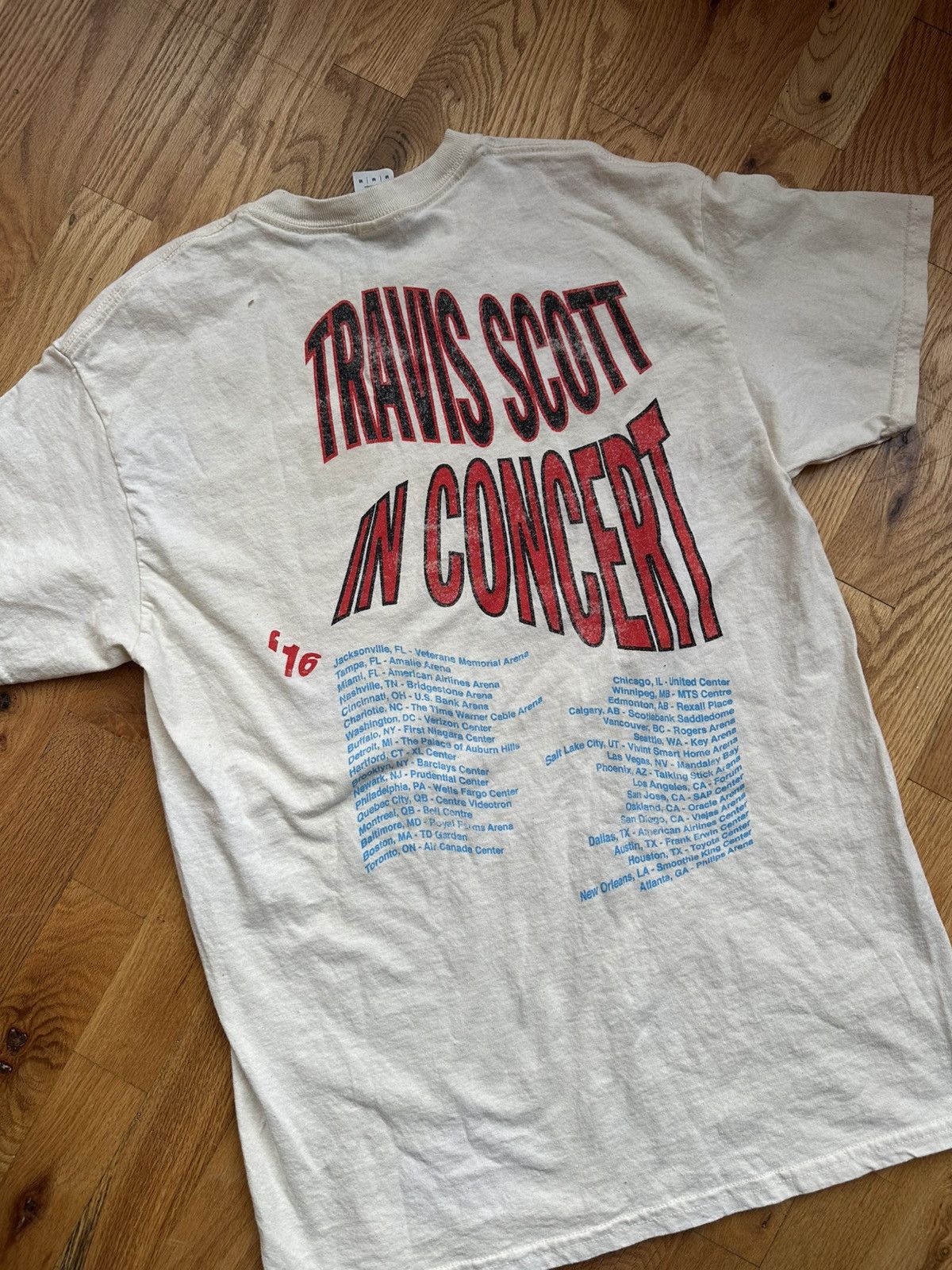 Travis Scott Travis Scott Rodeo Tour T Shirt 2016 Size US M / EU 48-50 / 2 - 2 Thumbnail