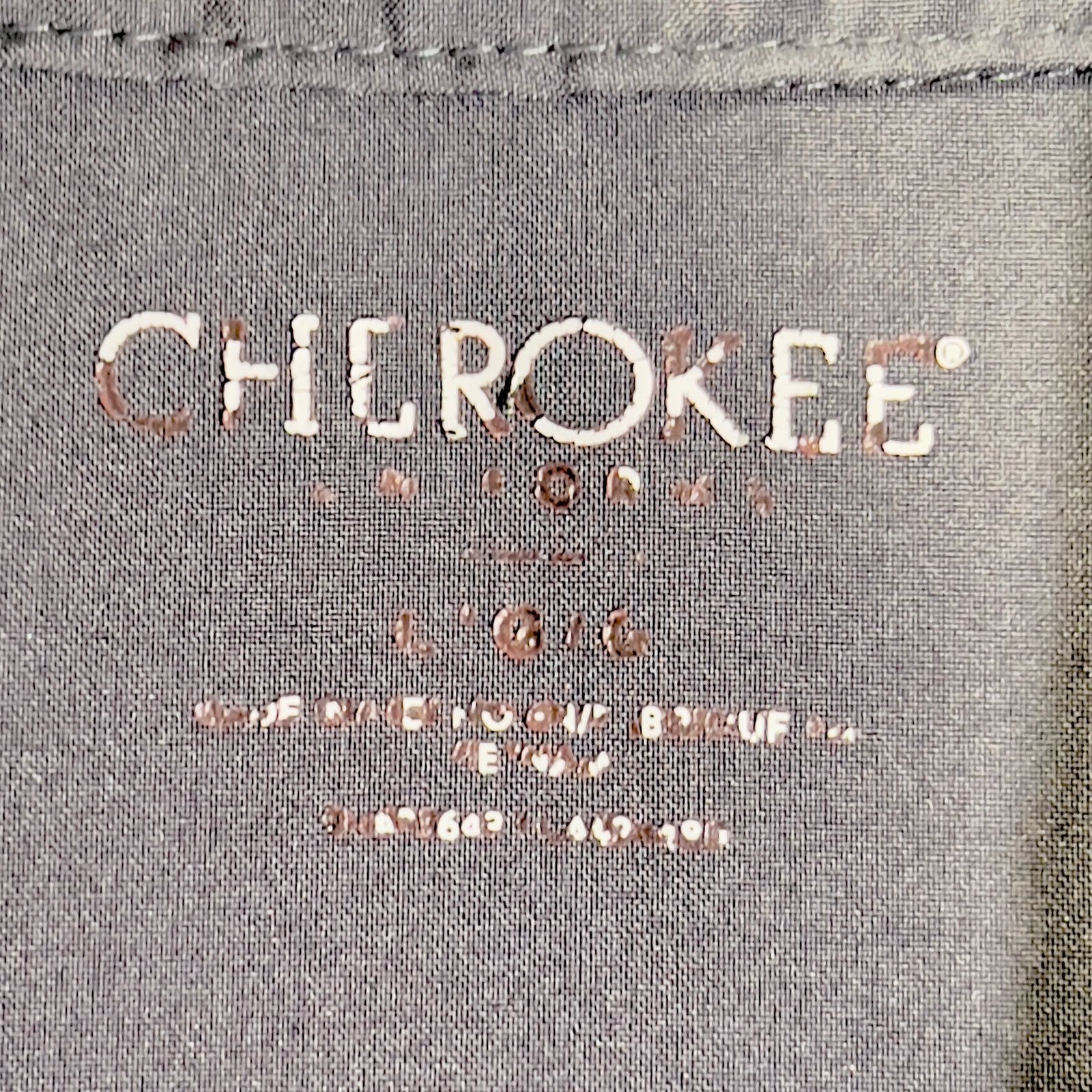 Cherokee Cherokee Uniforms Henley Top Woman's Large Style # CKI803 Size L / US 10 / IT 46 - 6 Thumbnail