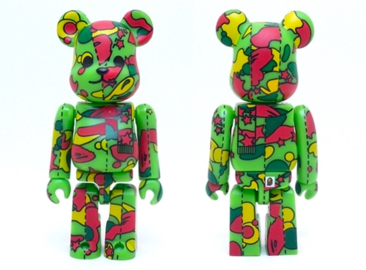 Medicom Toy Bearbrick 400 BAPE Play Multi Color Camo Camouflage Produced Size ONE SIZE - 1 Thumbnail