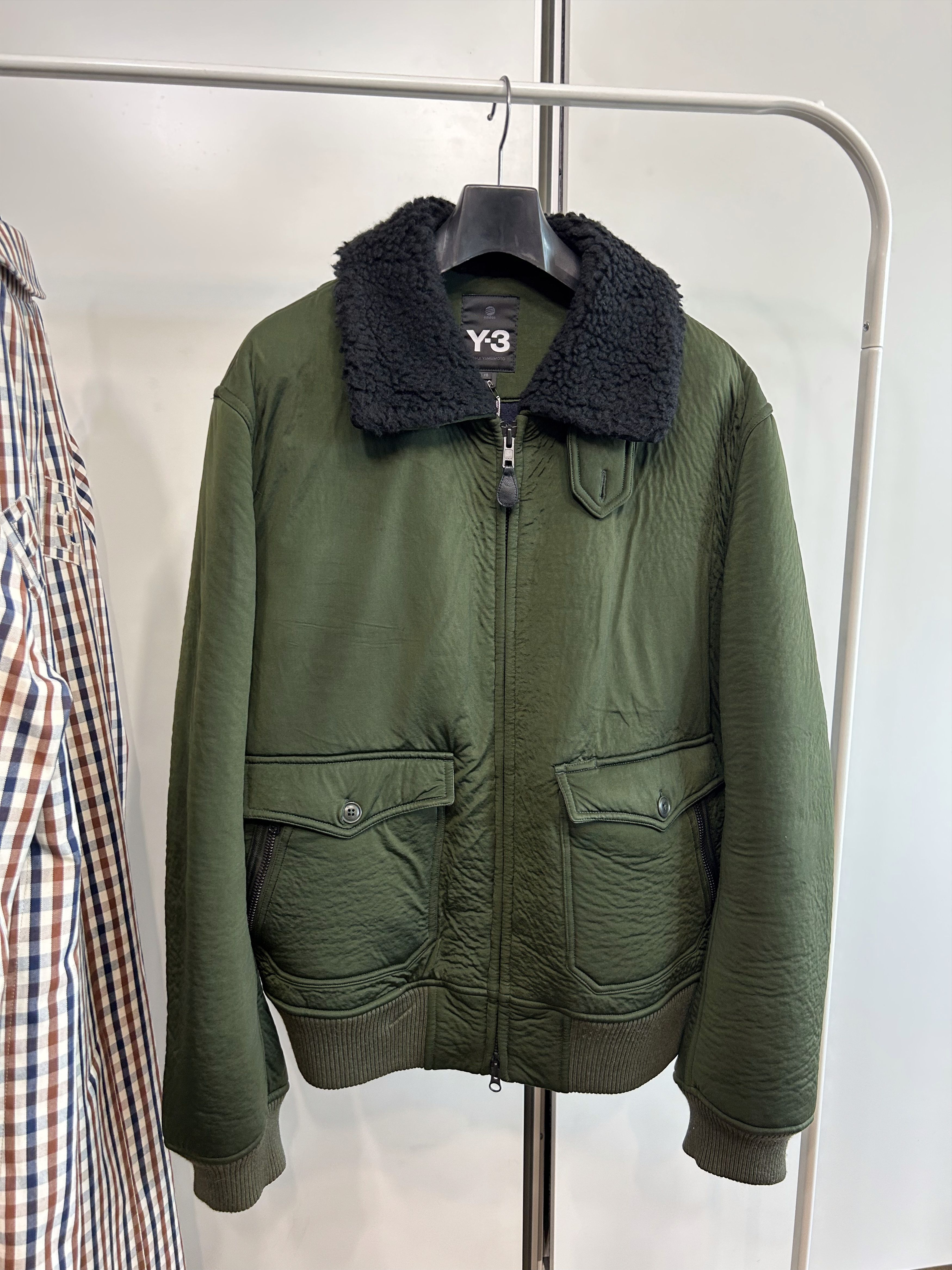 Y-3 Y-3 Military Bomber Jacket Size US L / EU 52-54 / 3 - 2 Thumbnail