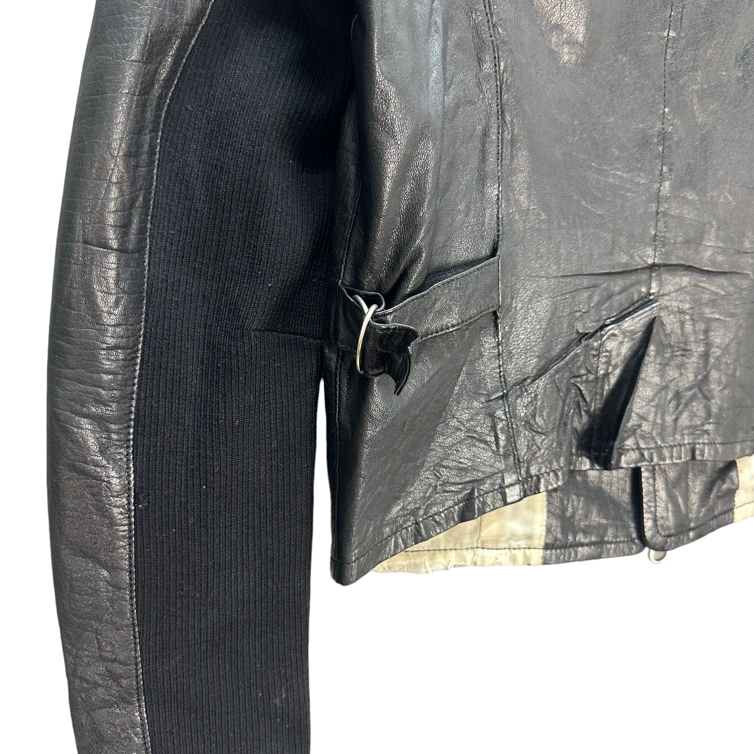 Eternal ETERNAL RISE DERLEATHER HYBRID CROPPED JACKET #7859-185 Size XS / US 0-2 / IT 36-38 - 15 Thumbnail