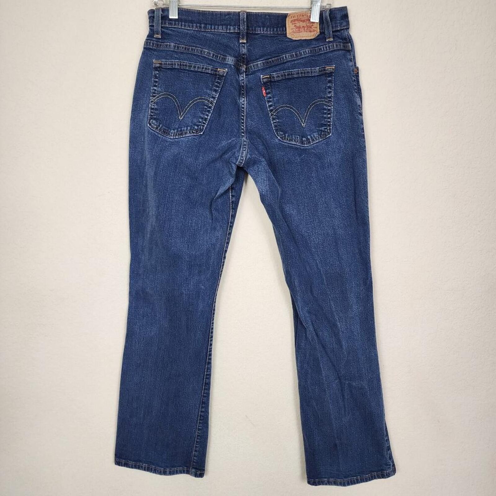 Levi's Levi's 12M Denim Bootcut Blue Jeans Size 34" / US 12 / IT 48 - 2 Thumbnail