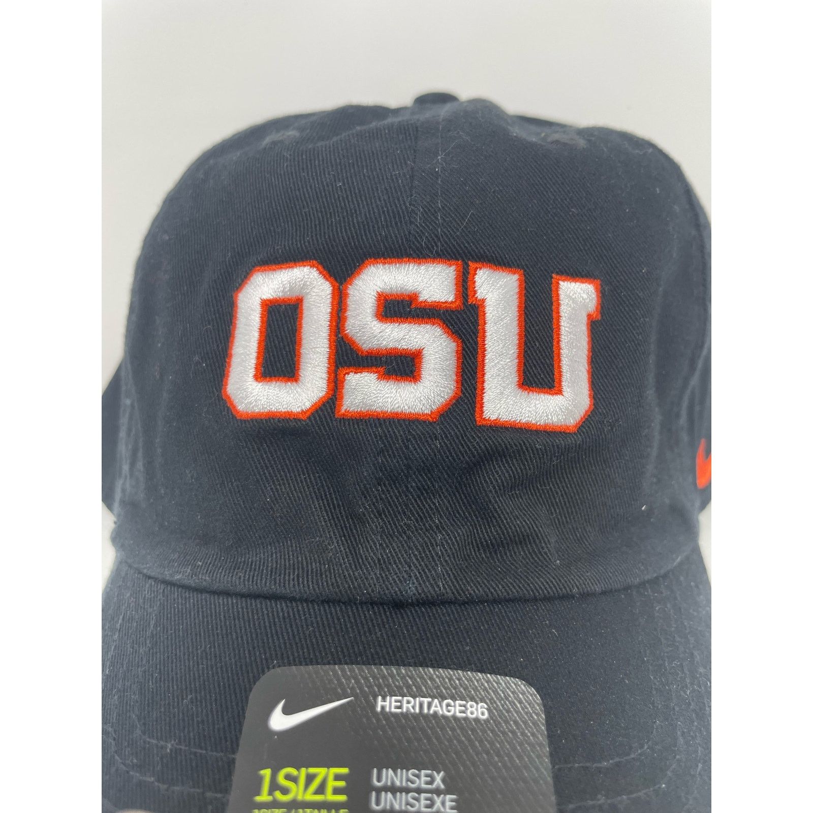 Nike Oregon State Nike Heritage86 Hat Strapback Adjustable Cap Size ONE SIZE - 3 Thumbnail