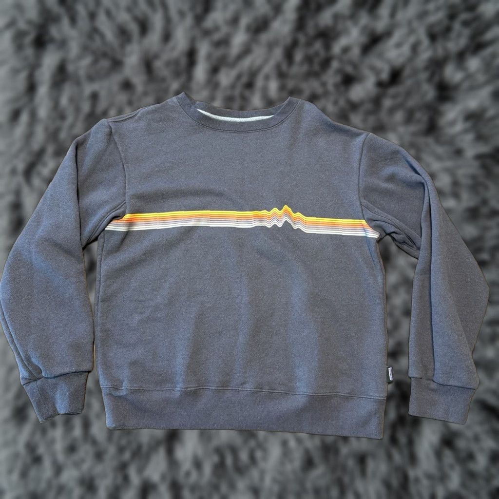 Patagonia Patagonia Ridge Rise Stripe Uprisal Crew Sweatshirt Pullover 39646 Womens Medium Size M / US 6-8 / IT 42-44 - 1 Thumbnail