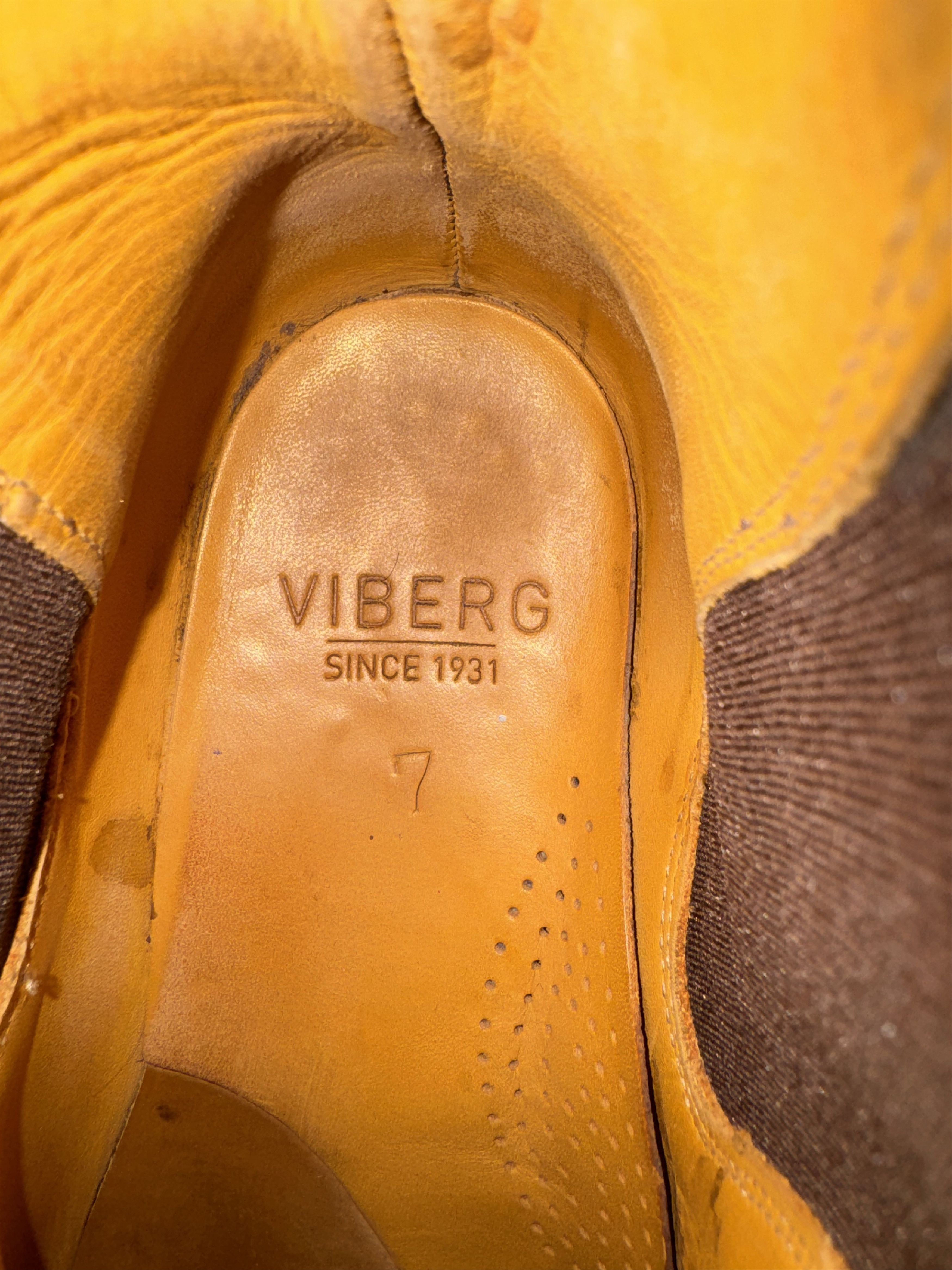 Viberg Chelsea Suede Cafe Arabica Size US 7 / EU 40 - 6 Thumbnail