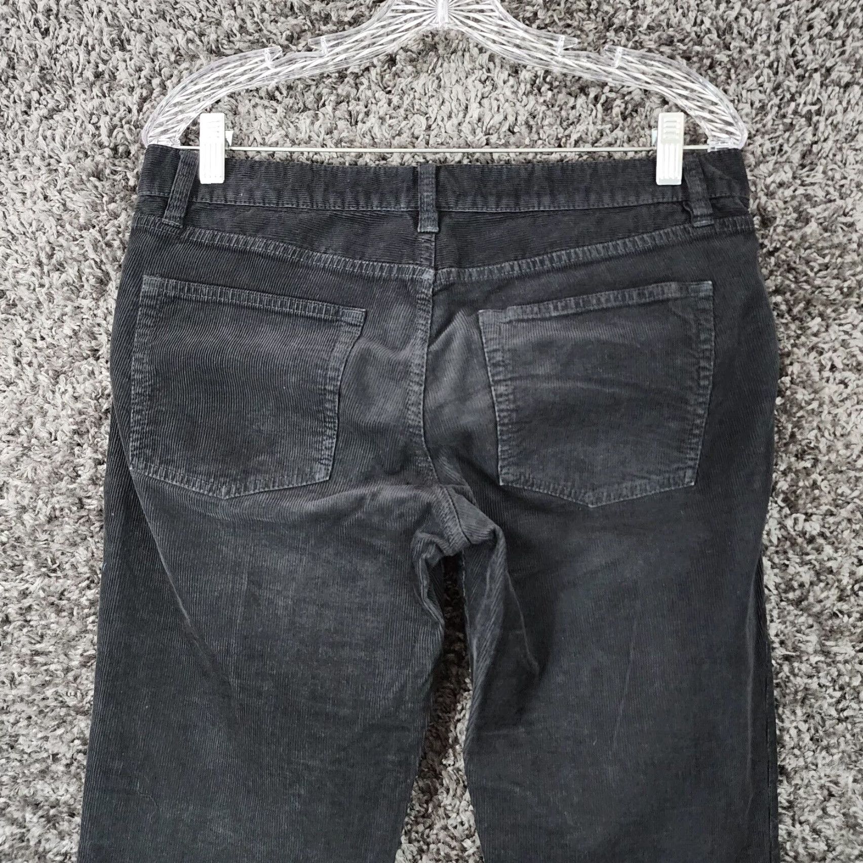 J.Crew J.Crew Womens Corduroy Chino Pants Straight Leg Size 29 Regular Dark Blue Size 29" - 7 Thumbnail