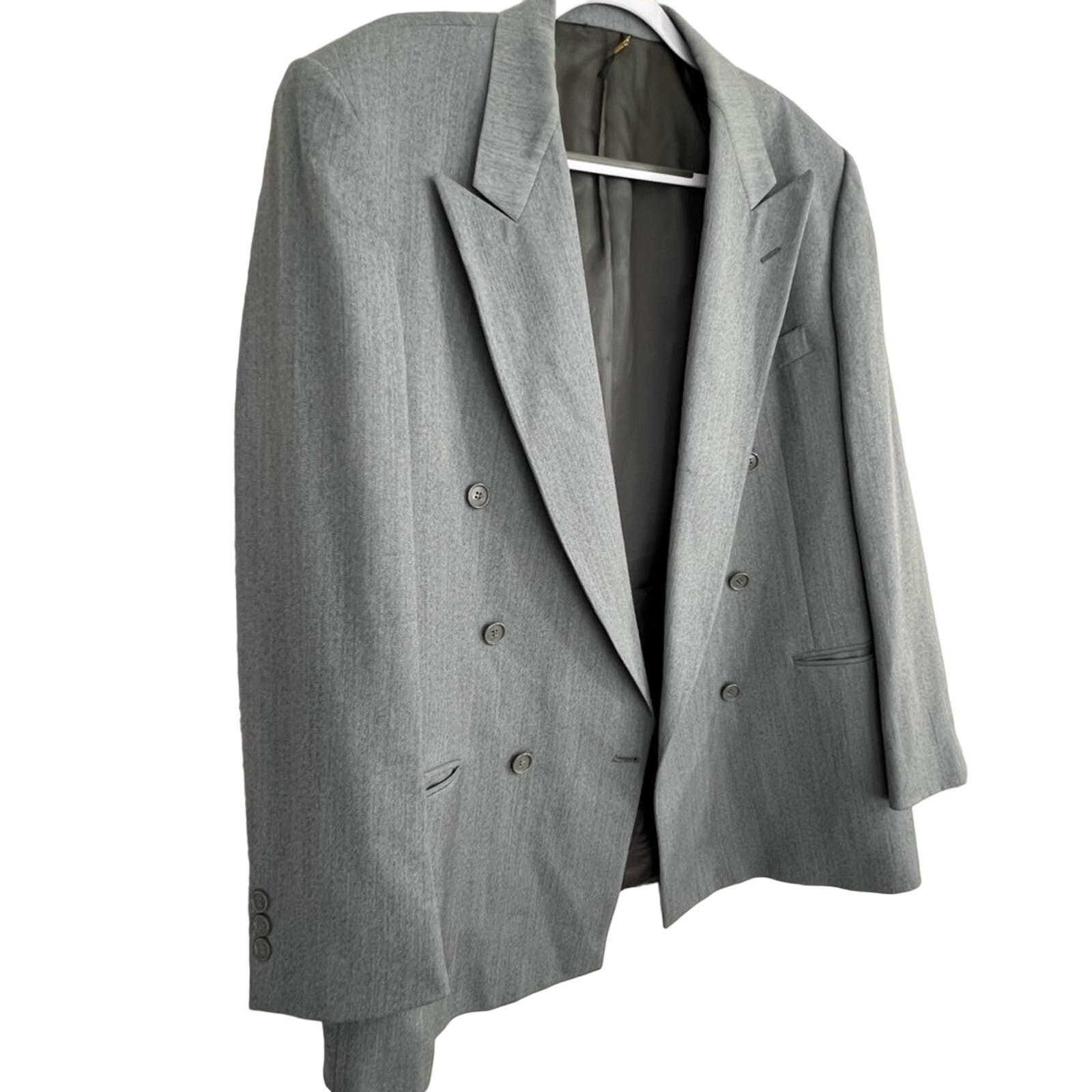 Other Vintage Nino Cerruti Rue Royale Sport Coat Blazer Jacket 46R Size US L / EU 52-54 / 3 - 4 Thumbnail