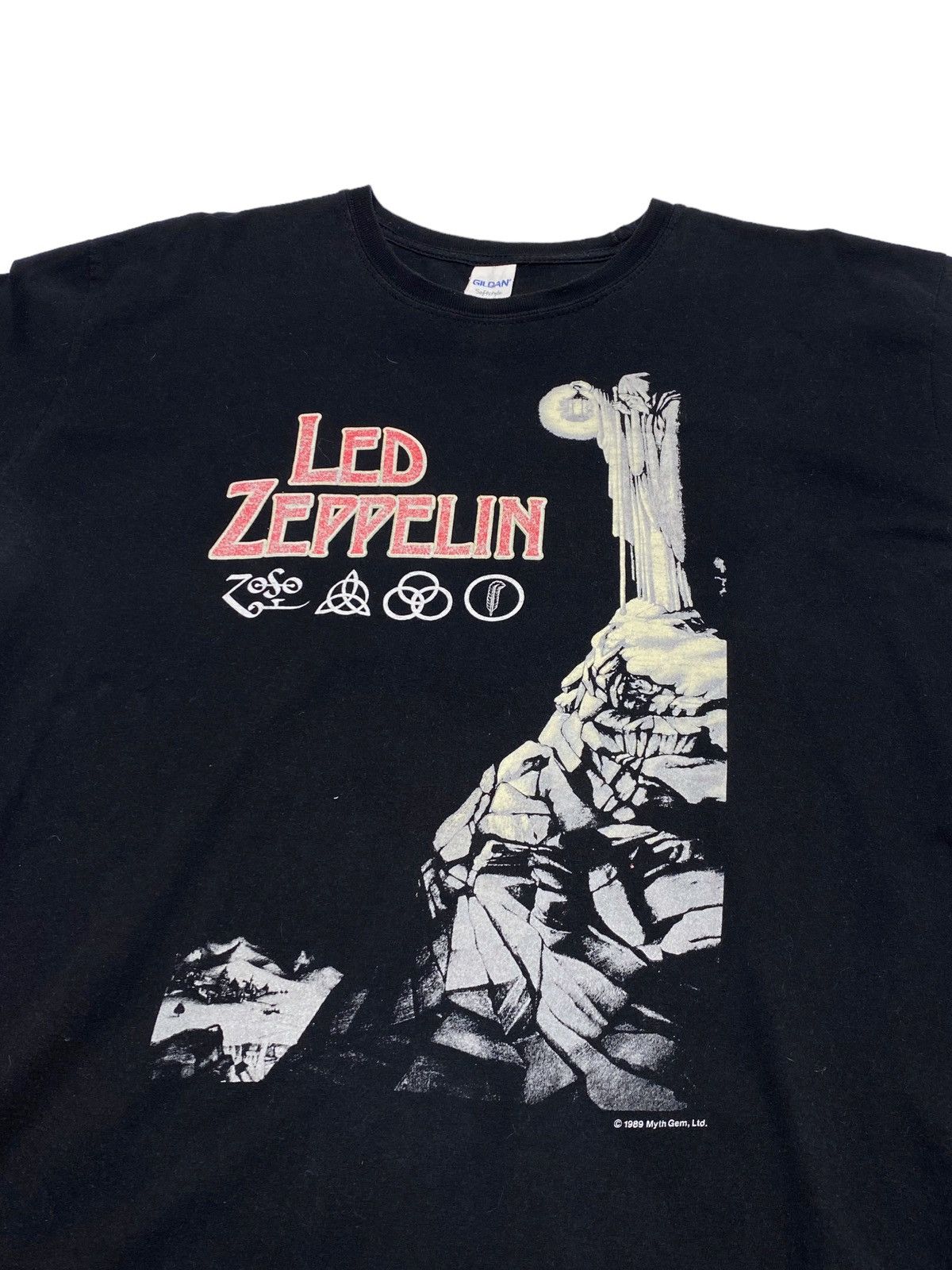 Other Vintage Led Zeppelin Graphic T Shirt Size US XXL / EU 58 / 5 - 2 Thumbnail