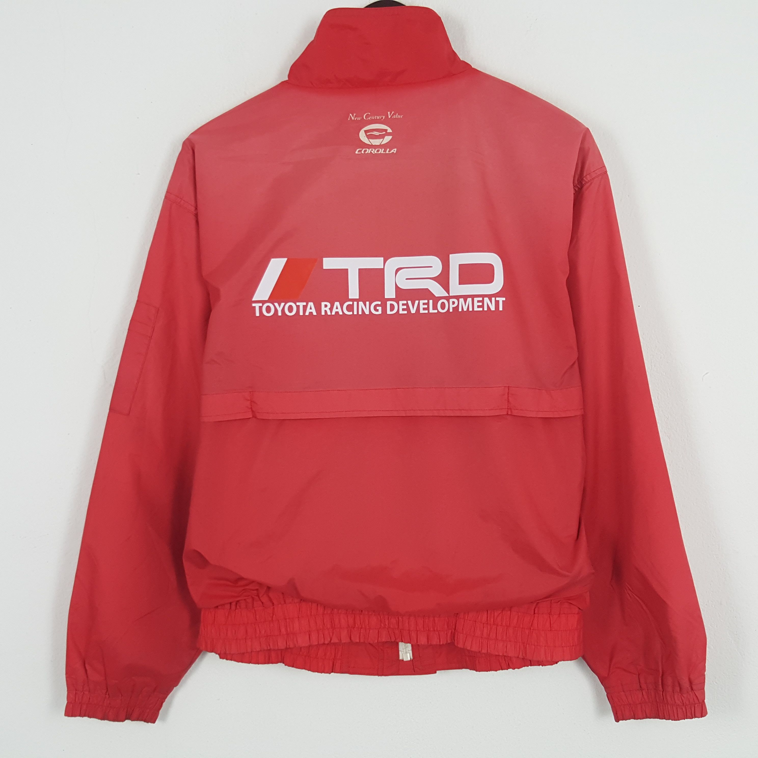 Japanese Brand × Vintage Vintage TRD Toyota Racing Development Windbreaker Jacket Size US L / EU 52-54 / 3 - 1 Thumbnail