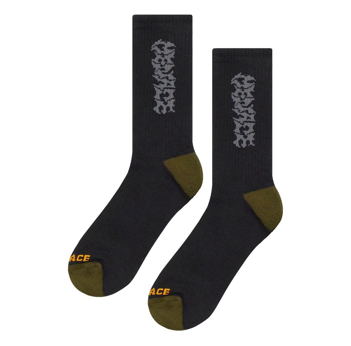 Menace Metal Logo Two-Tone Socks Size ONE SIZE - 1 Thumbnail