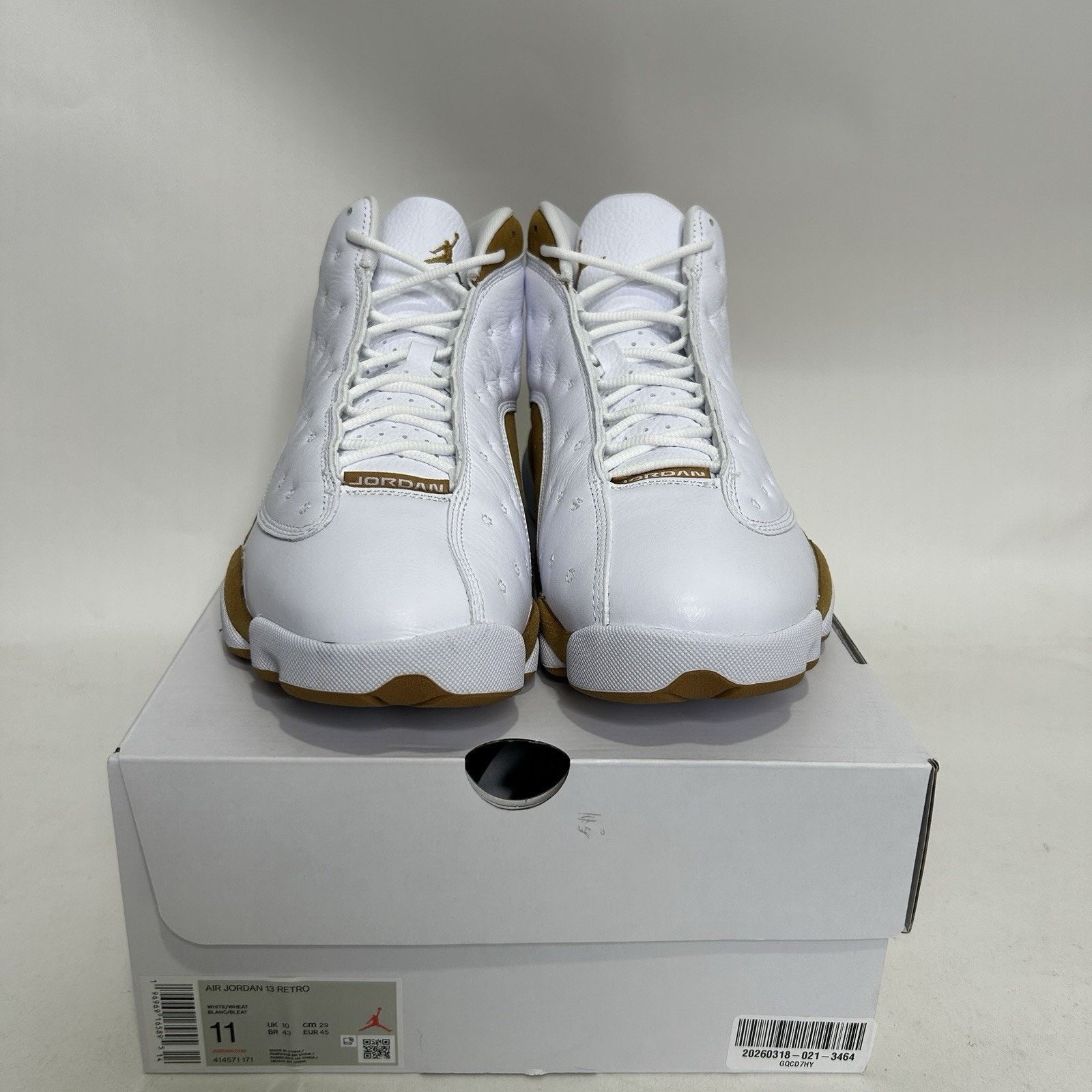 Jordan Brand Nike Air Jordan 13 Retro OG “Wheat” 414571-171 Size US 11 / EU 44 - 2 Thumbnail