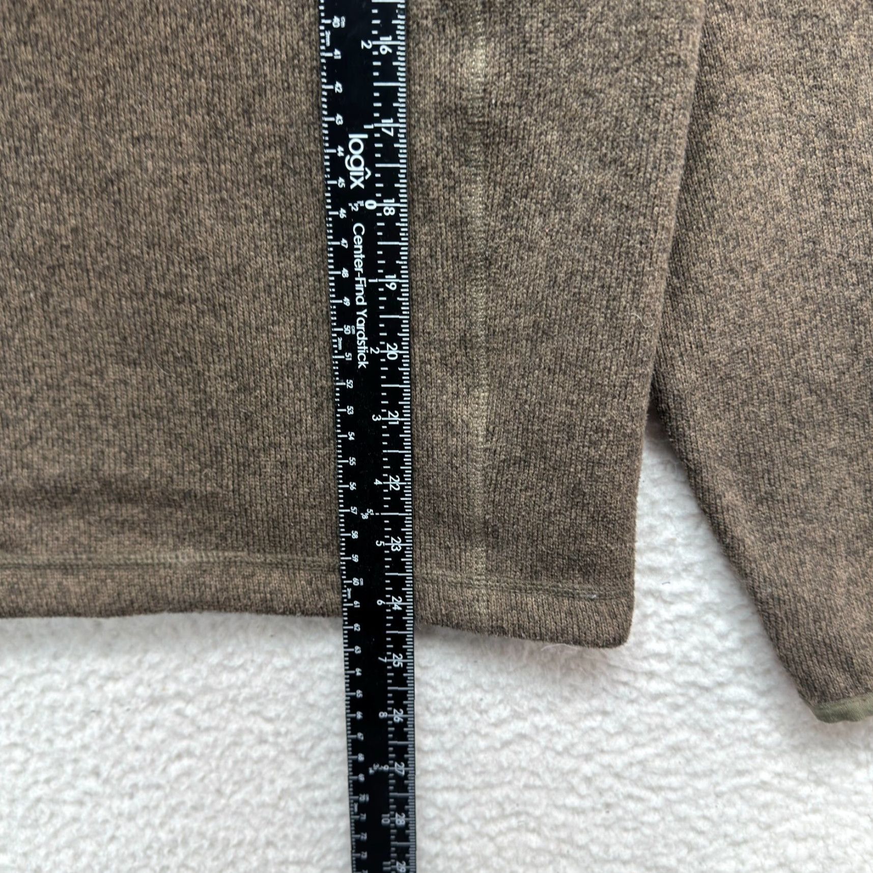 The North Face VINTAGE North Face Fleece Jacket Sweater Small Mens Brown 1/4 Zip Pullover Mock Neck Size US S / EU 44-46 / 1 - 5 Thumbnail