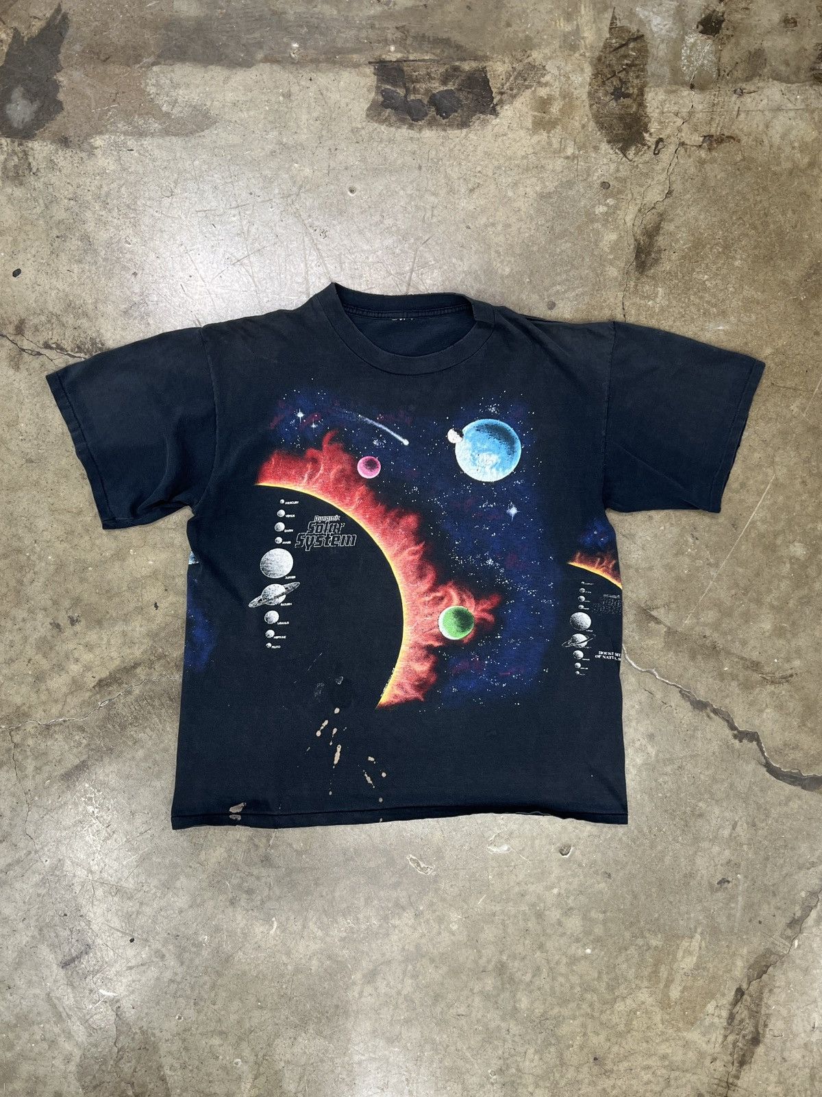 Vintage Vintage AOP Los Angeles Zoo Nature Solar System Tee Large Size US L / EU 52-54 / 3 - 2 Thumbnail