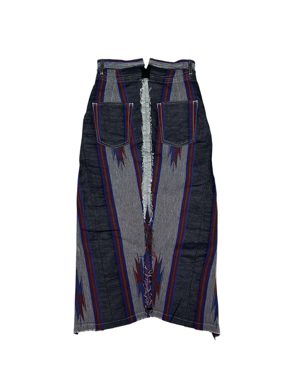 Junya Watanabe S/S 14 Deconstructed Denim Skirt Size 28" / US 6 / IT 42 - 10 Thumbnail