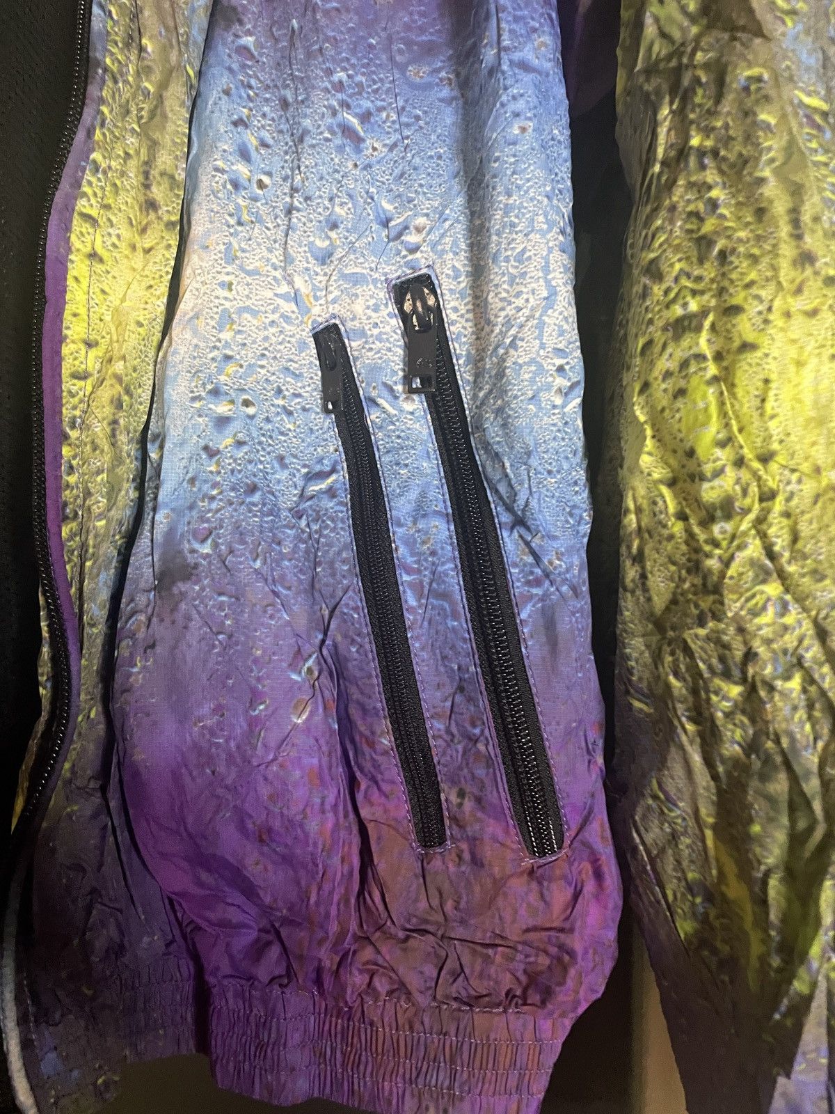 Adidas × Y-3 × Yohji Yamamoto Y-3 by Yohji Yamamoto Multicolor Printed Windbreaker Jacket Size US L / EU 52-54 / 3 - 7 Thumbnail