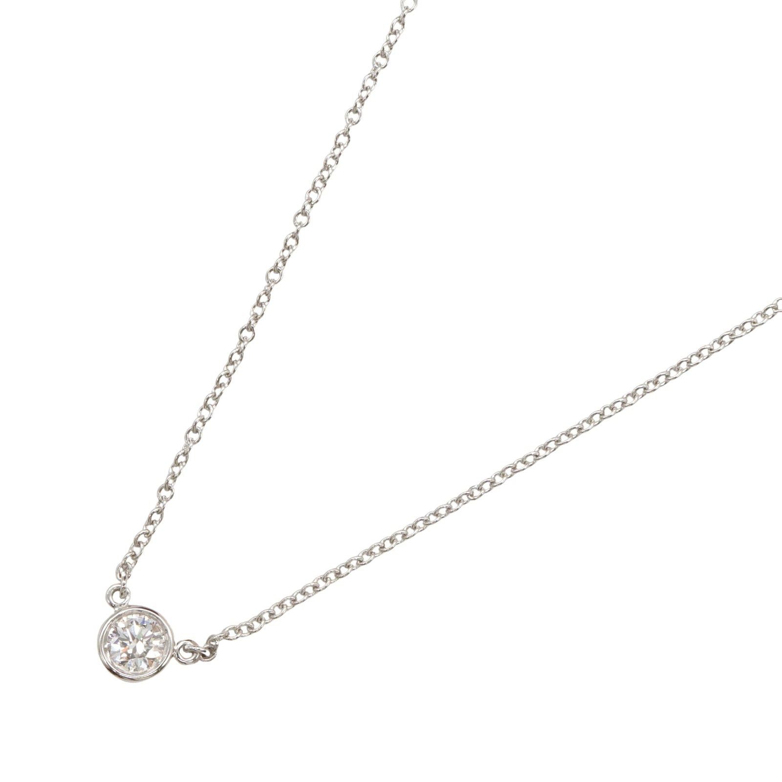 Tiffany & Co. Tiffany Co By The Yard Necklace Pt950 Platinum Diamond Clear Size ONE SIZE - 1 Thumbnail