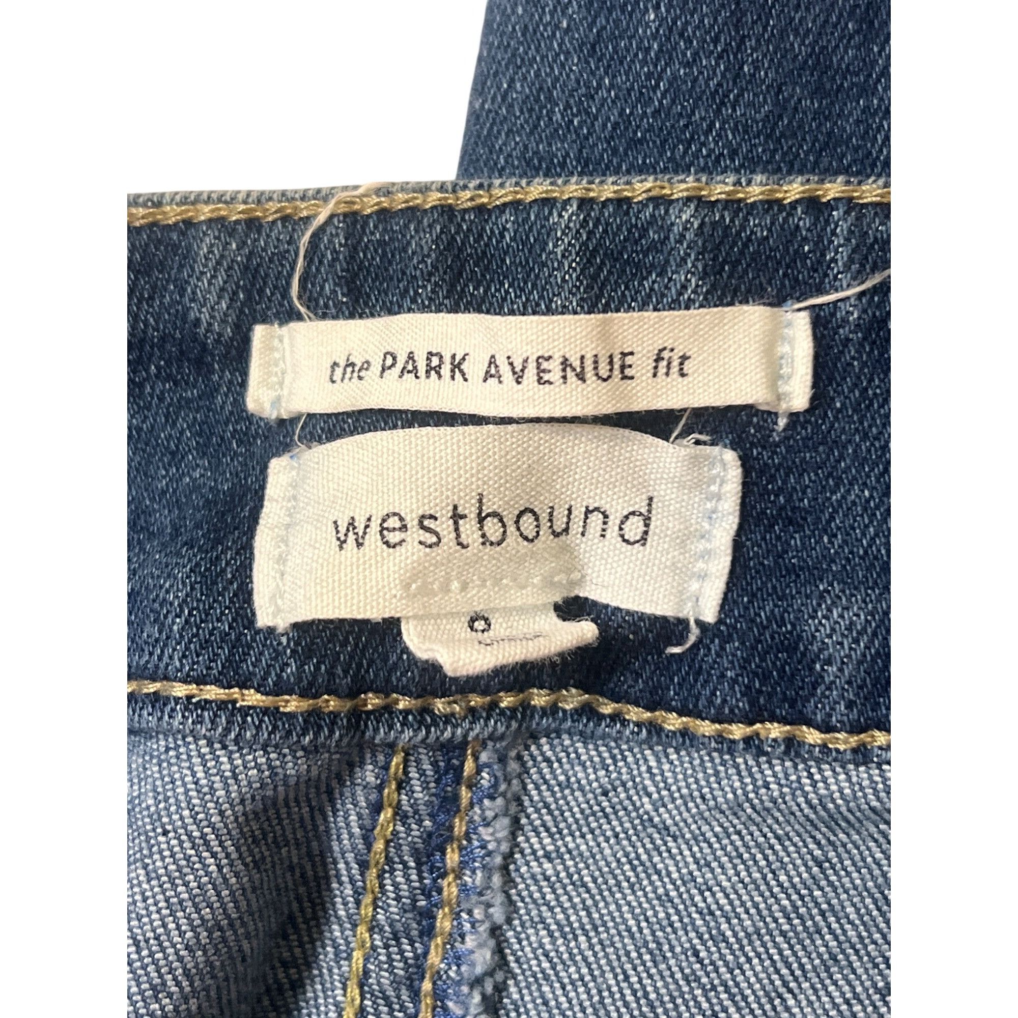 Other Westbound The Park Avenue Fit Denim Capri Jeans Wide Leg Raw Size 28" / US 6 / IT 42 - 3 Thumbnail