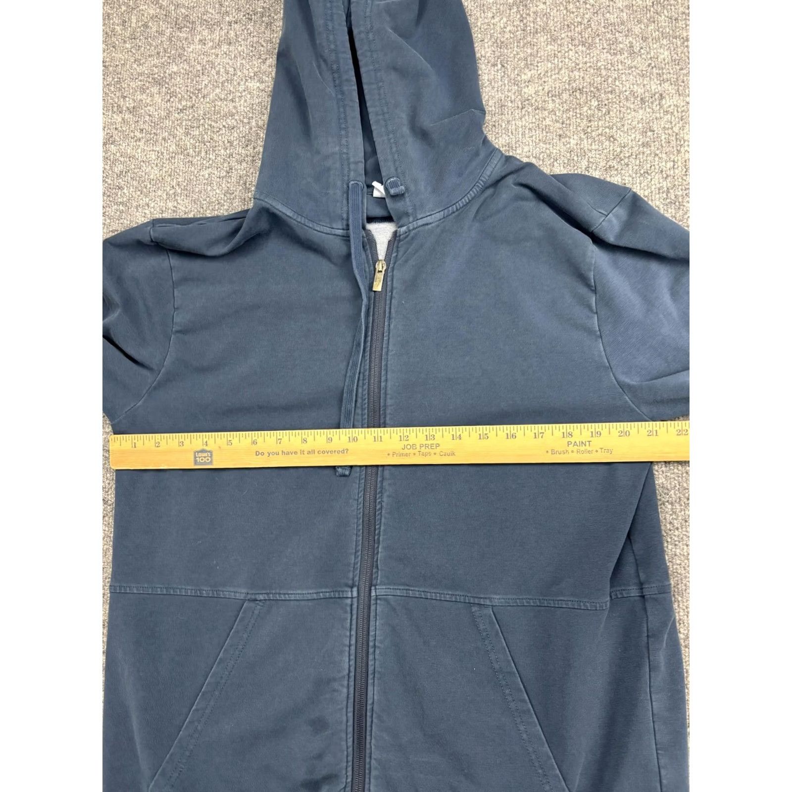 tentree tentree Hoodie Sweatshirt Mens Large Blue Full Zip Organic Cotton Blend Pockets Size US L / EU 52-54 / 3 - 5 Thumbnail