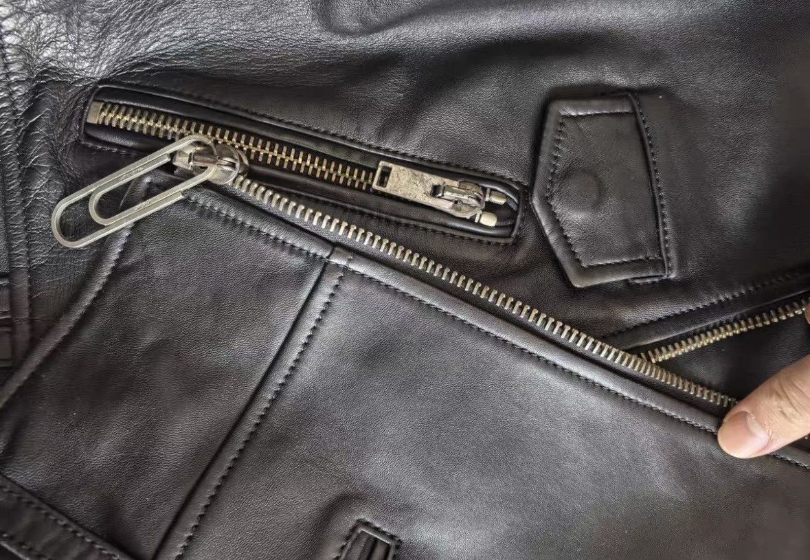 Off-White Off White leather jacket wxx Size US L / EU 52-54 / 3 - 4 Thumbnail